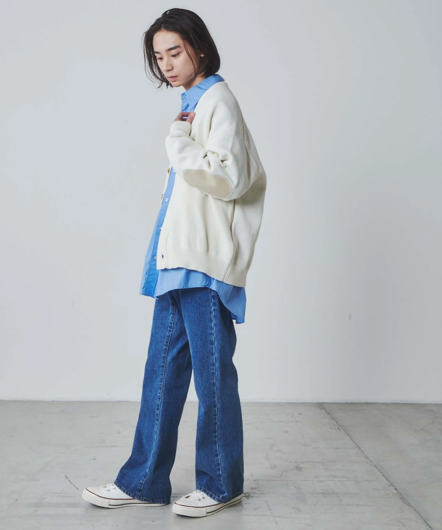エルボーパッチカーディガン - Image 8