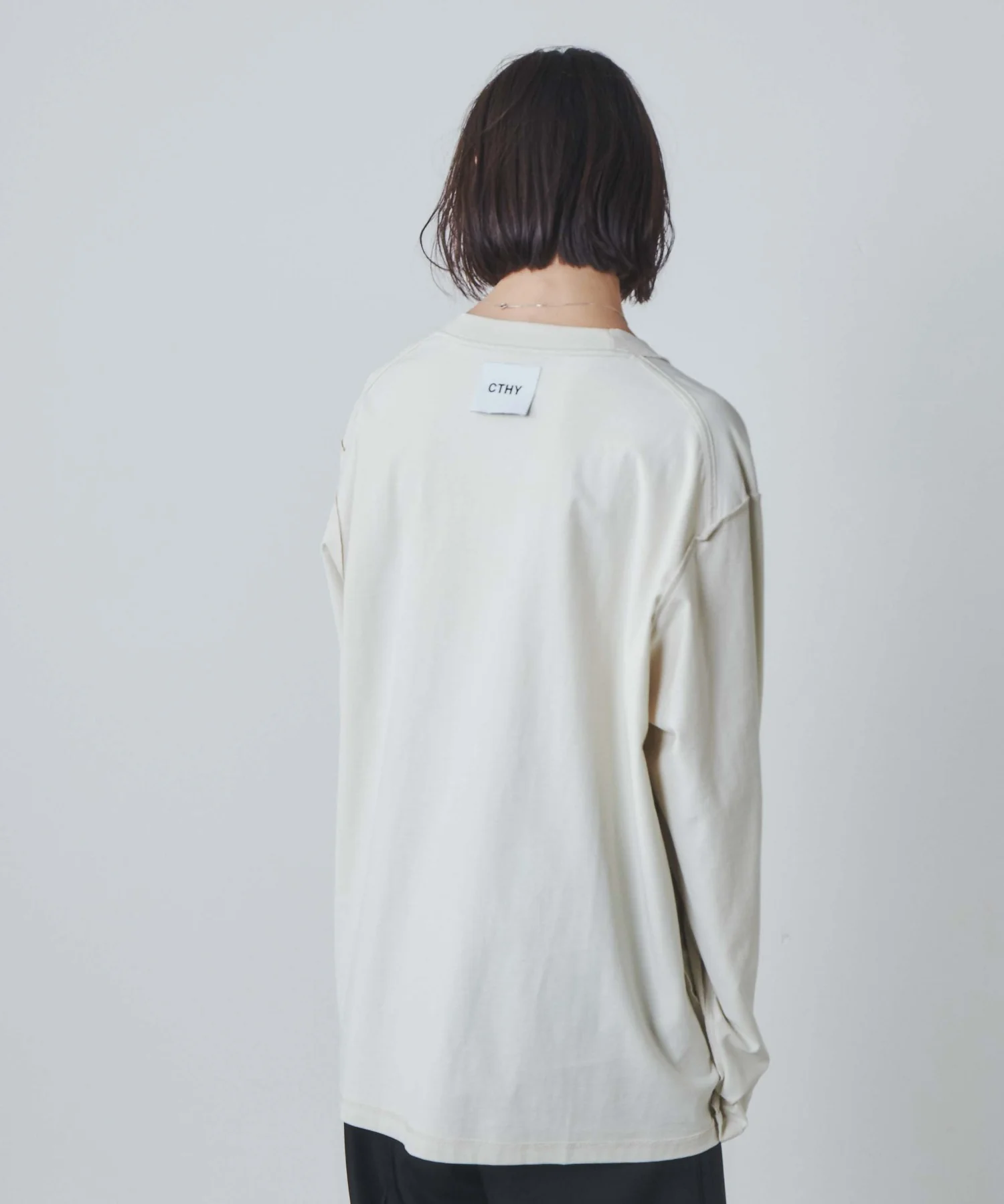【THE STANDARD×CTHYコラボ】リバーシブルロングスリーブT - Image 3