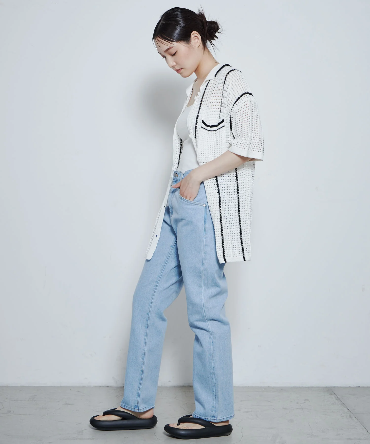 スリムストレートデニムパンツ - Image 13
