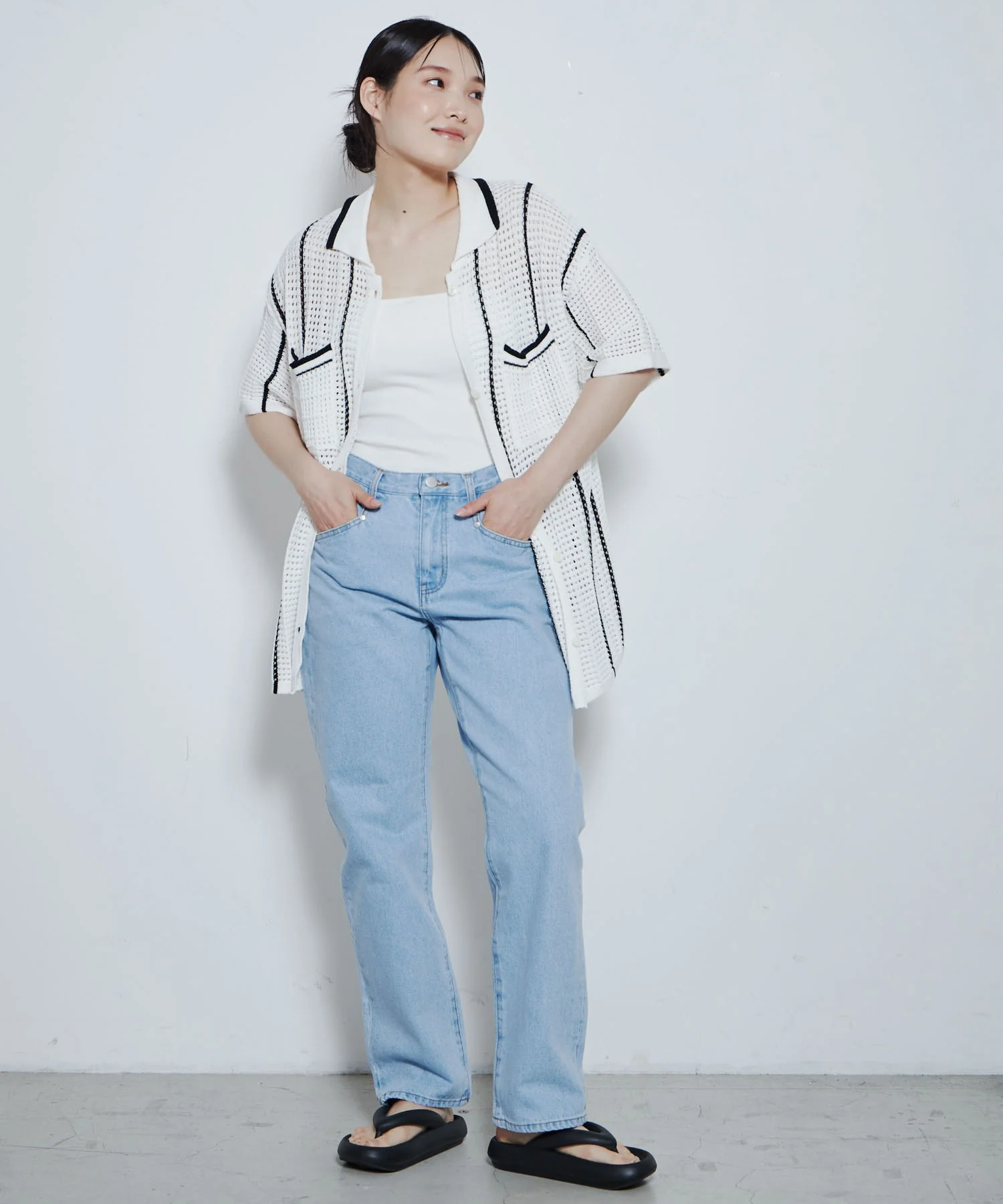 スリムストレートデニムパンツ - Image 14