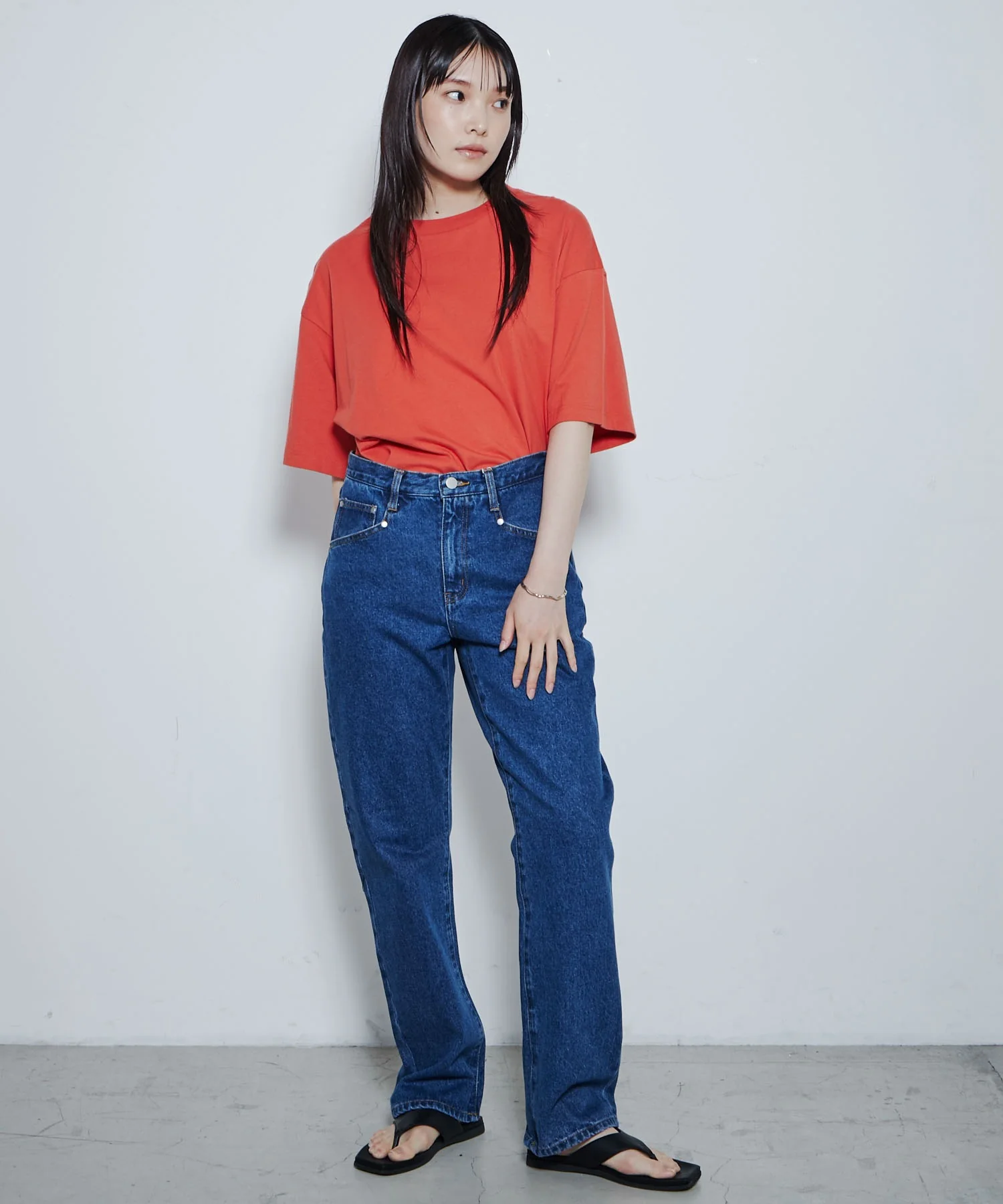 スリムストレートデニムパンツ - Image 24
