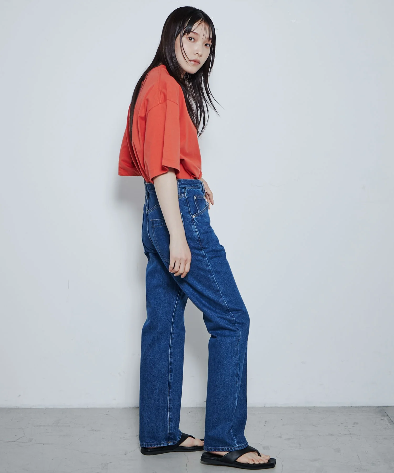 スリムストレートデニムパンツ - Image 25