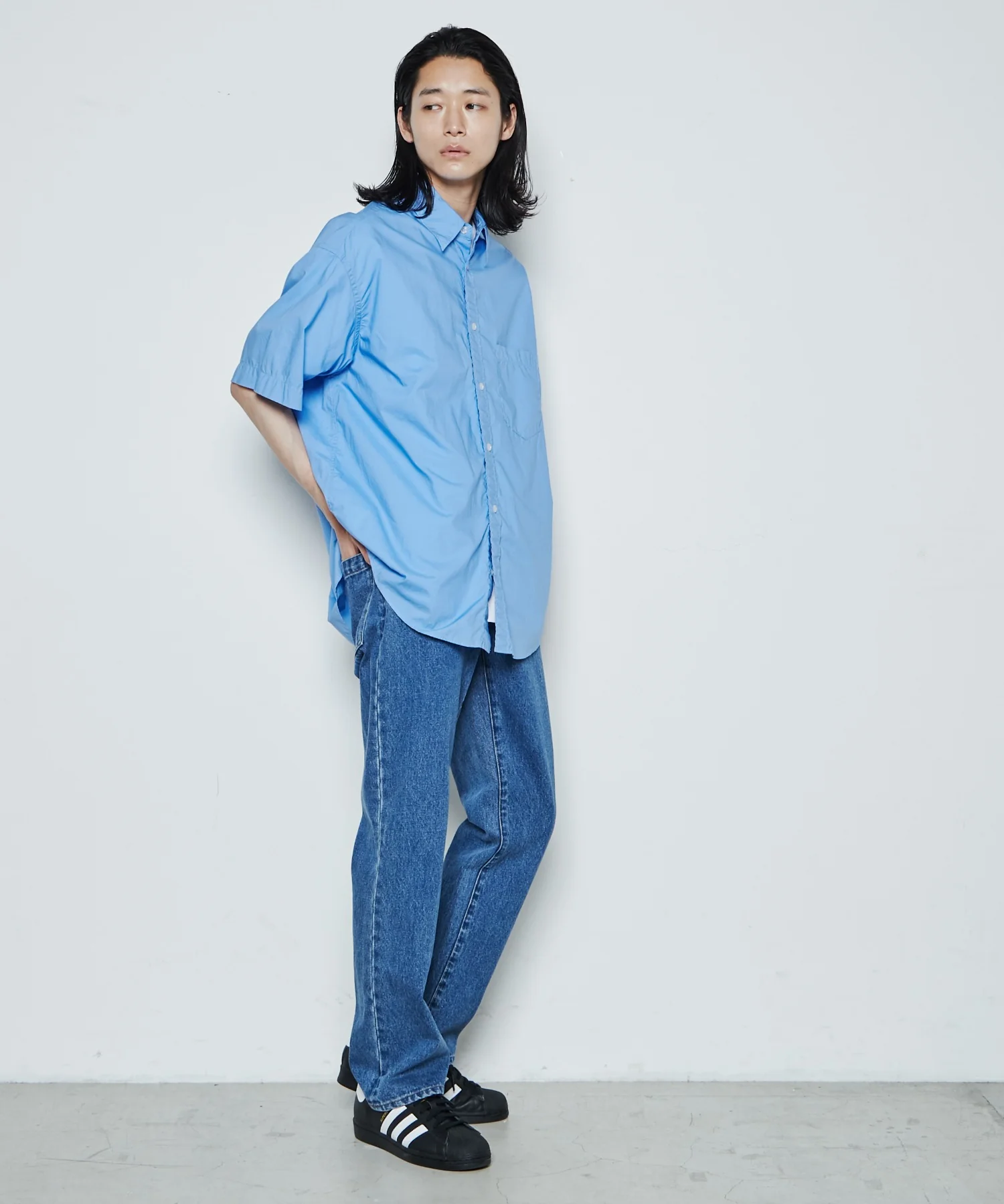 スリムストレートデニムパンツ - Image 60