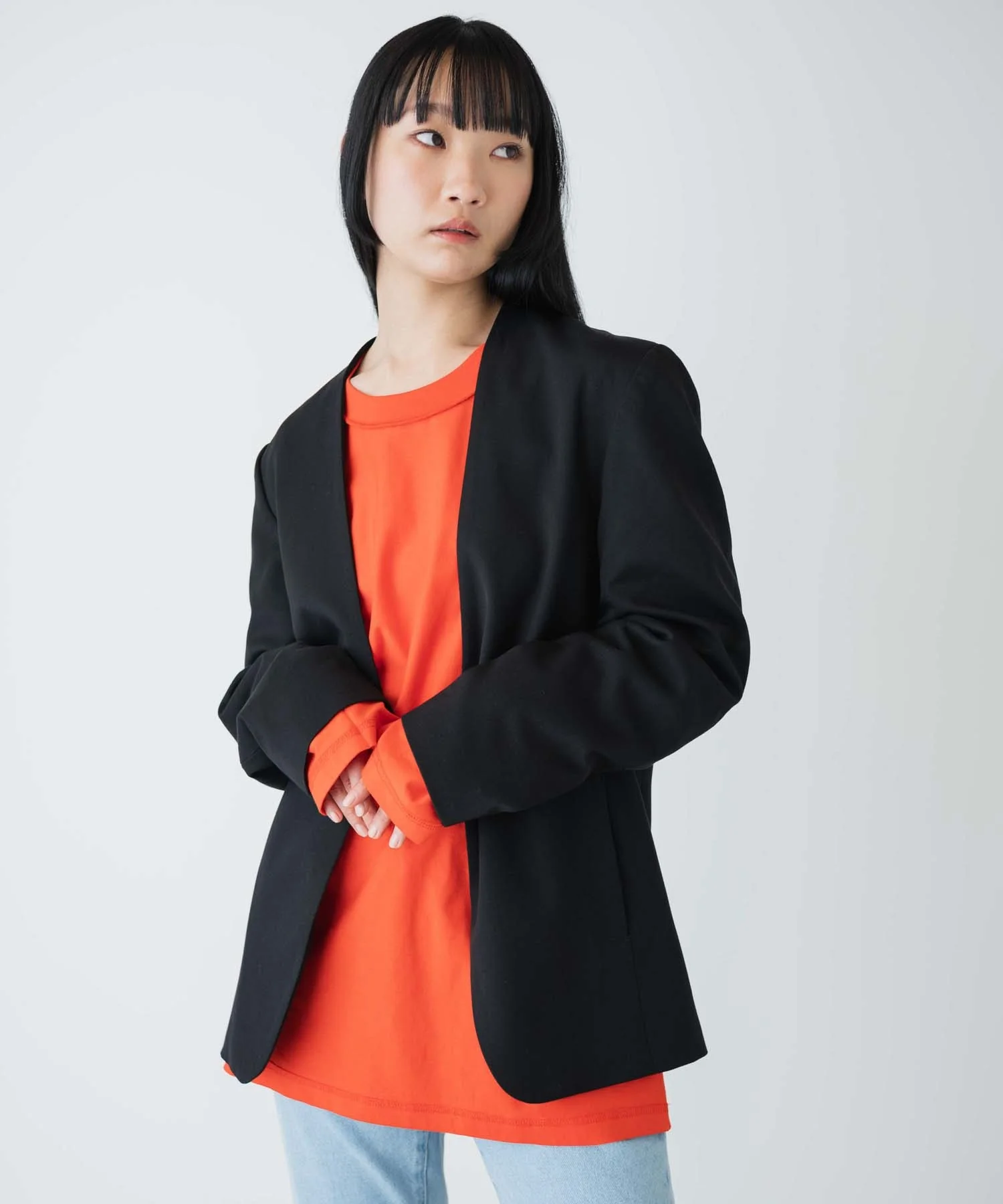 【THE STANDARD×CTHYコラボ】ノーカラージャケット - Image 11