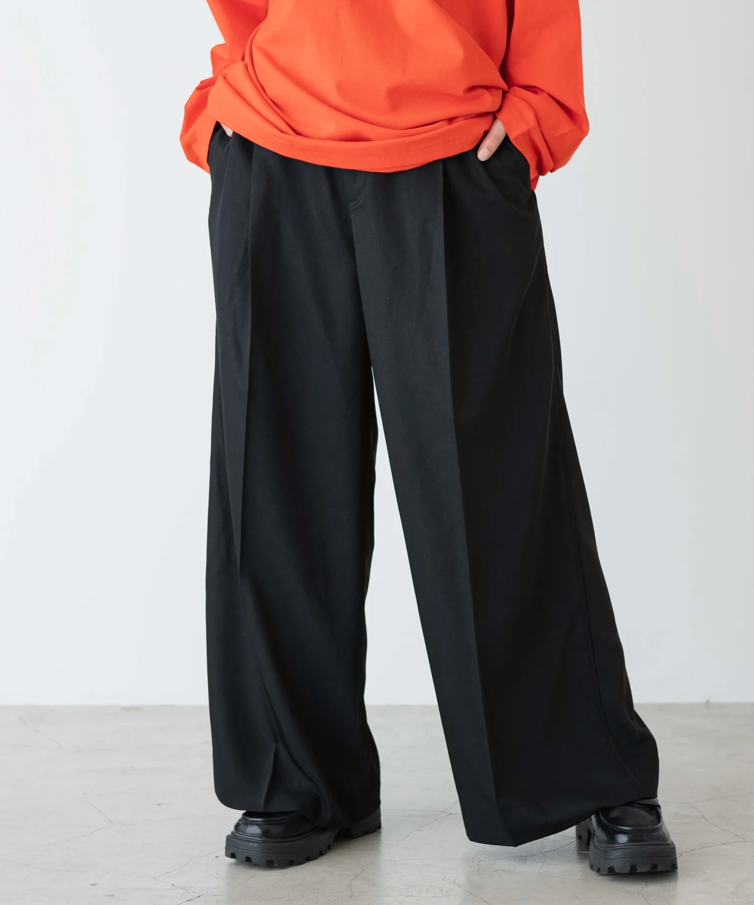 【THE STANDARD×CTHYコラボ】タックワイドトラウザー - Image 11