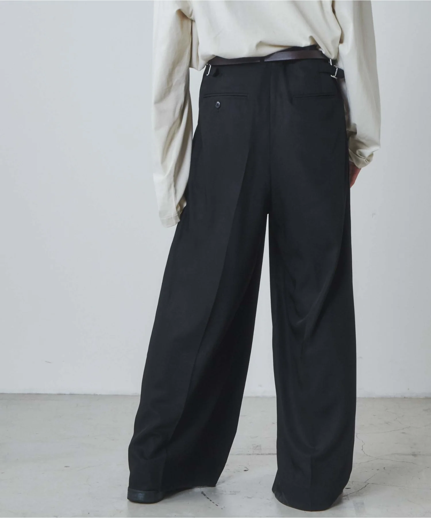 【THE STANDARD×CTHYコラボ】タックワイドトラウザー - Image 7