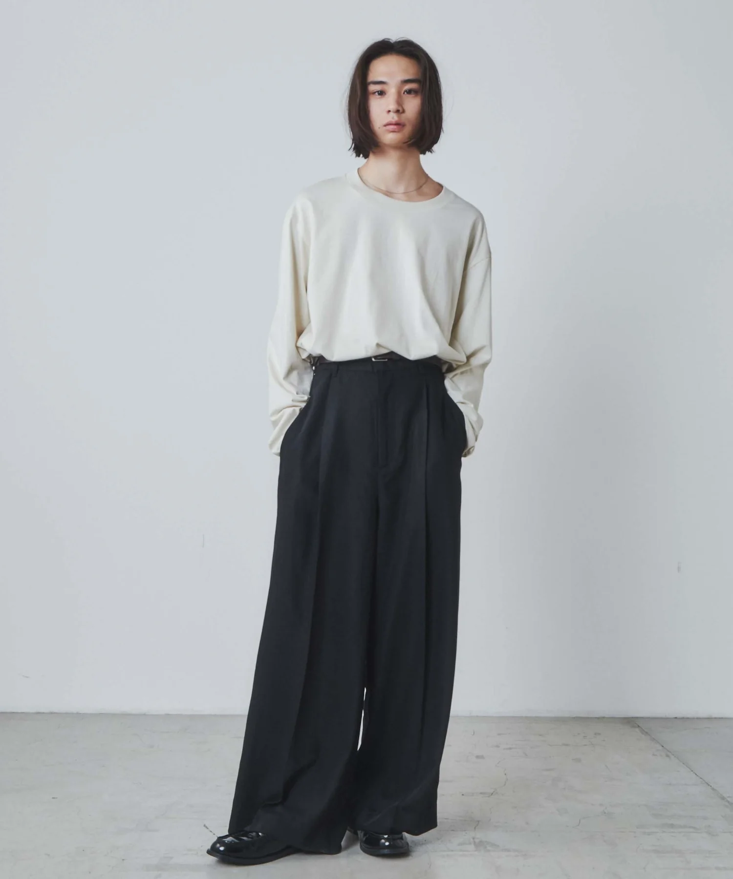 【THE STANDARD×CTHYコラボ】タックワイドトラウザー - Image 8