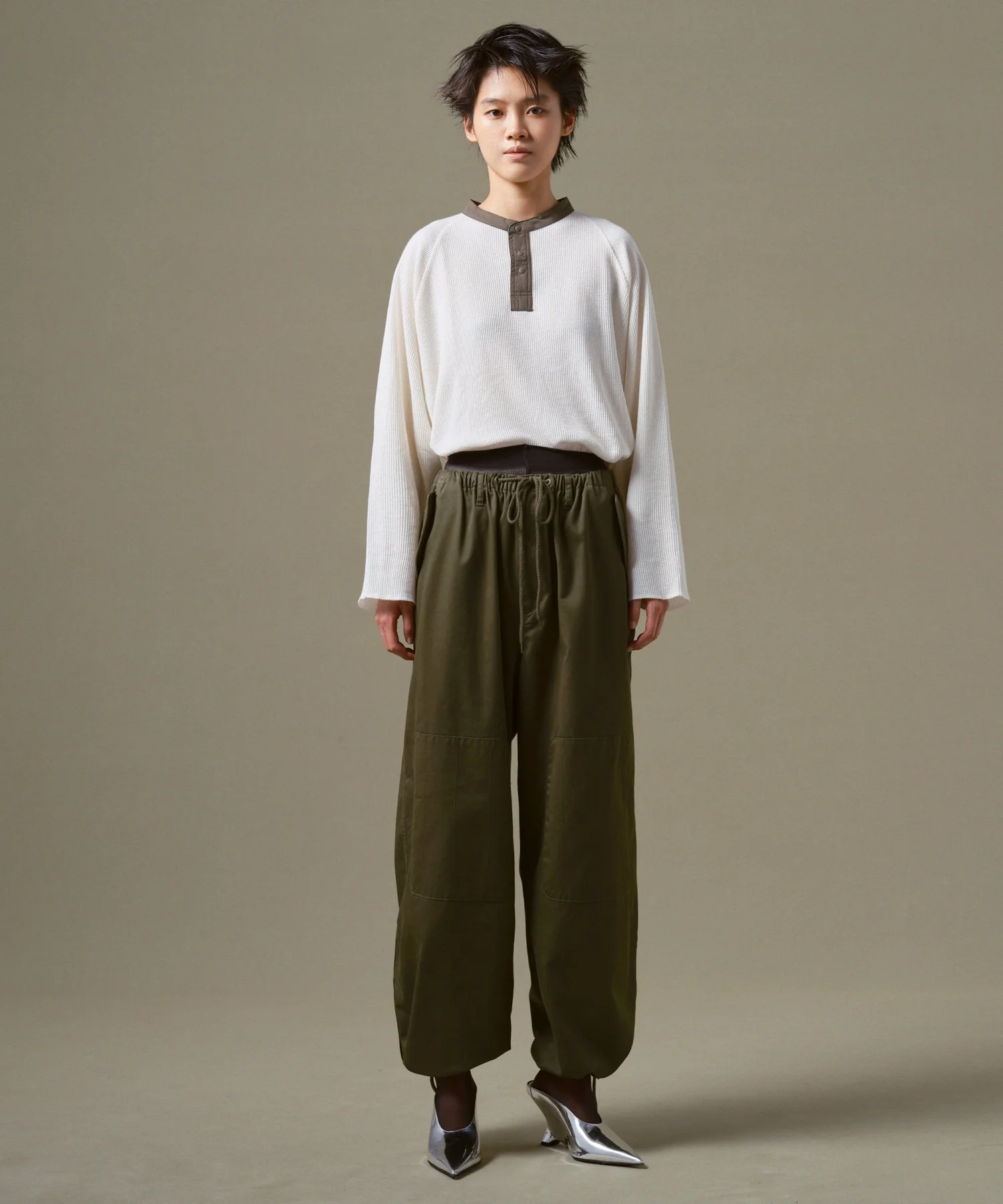 ラグランヘンリーネックT - Image 19