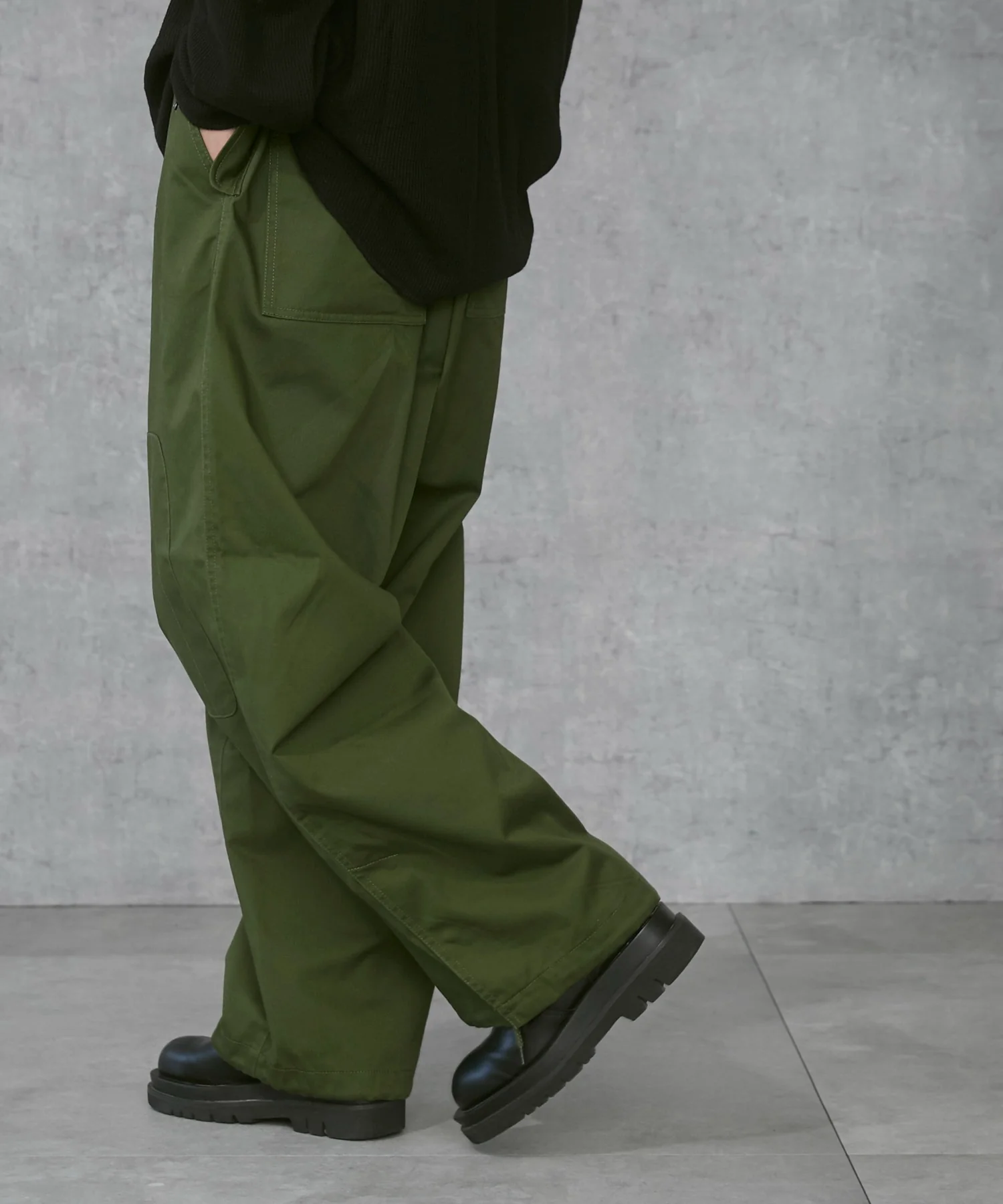 サイドスリットコンバットパンツ - Image 10