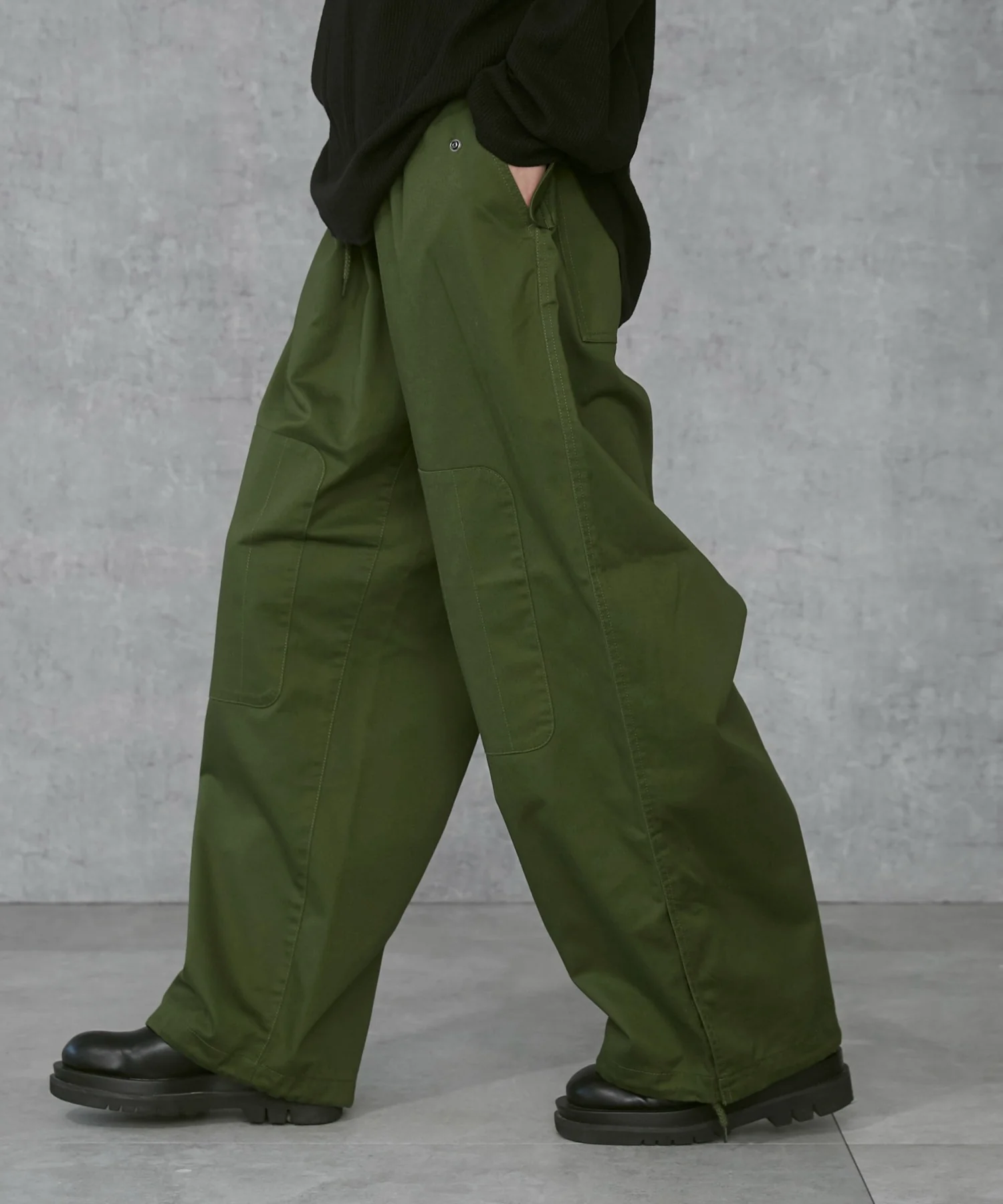 サイドスリットコンバットパンツ - Image 9