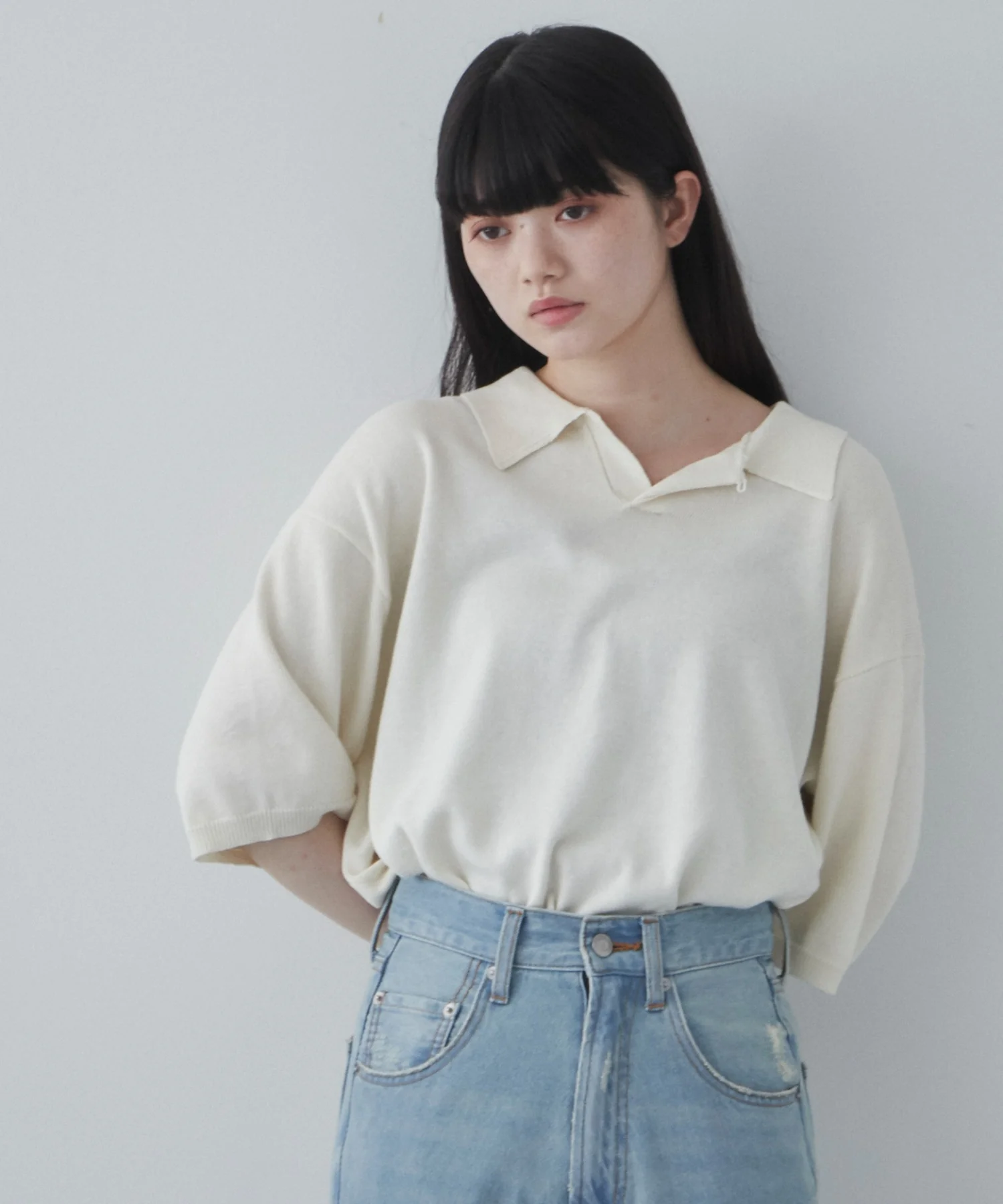 スキッパーニットポロ - Image 18