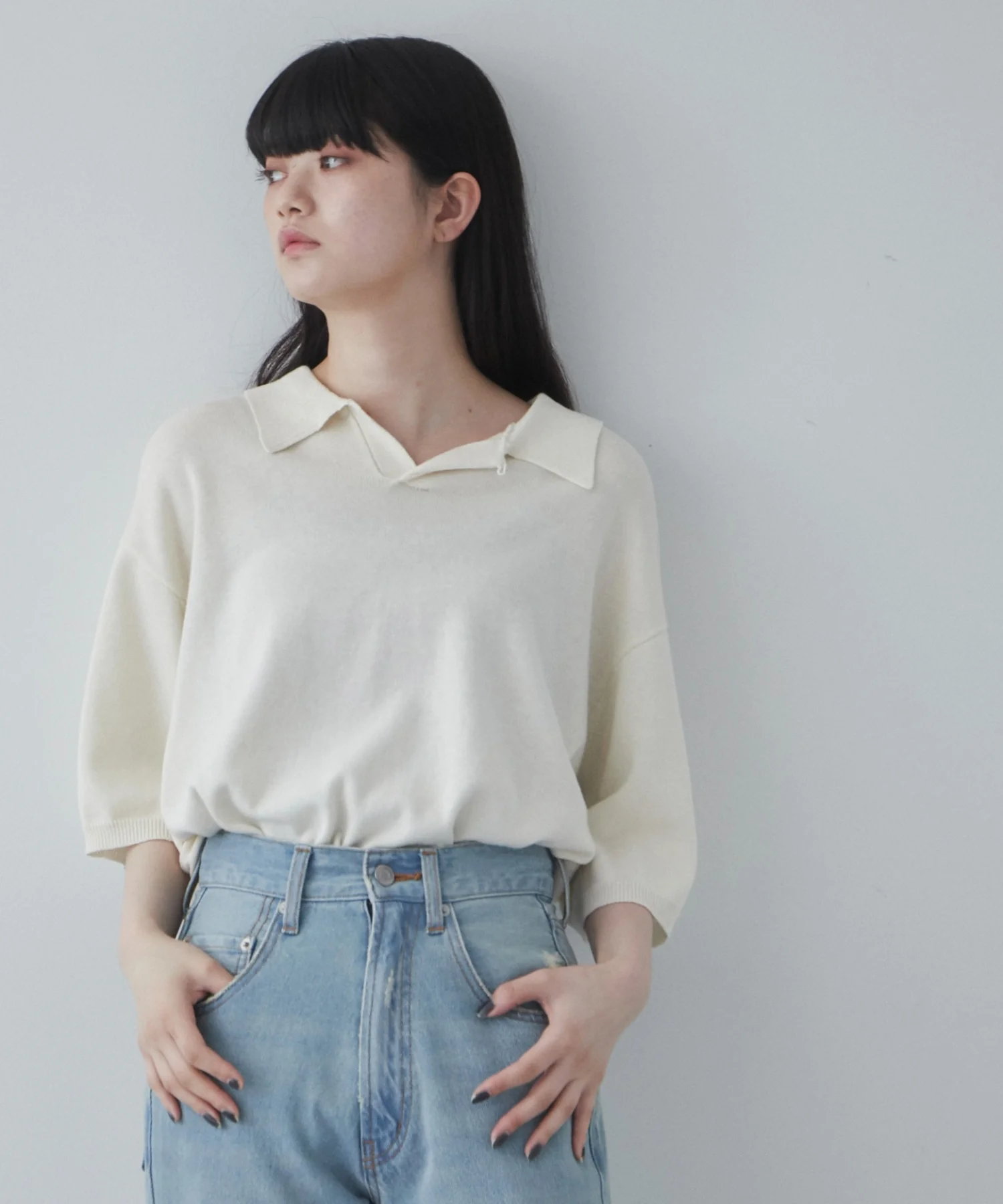 スキッパーニットポロ - Image 19