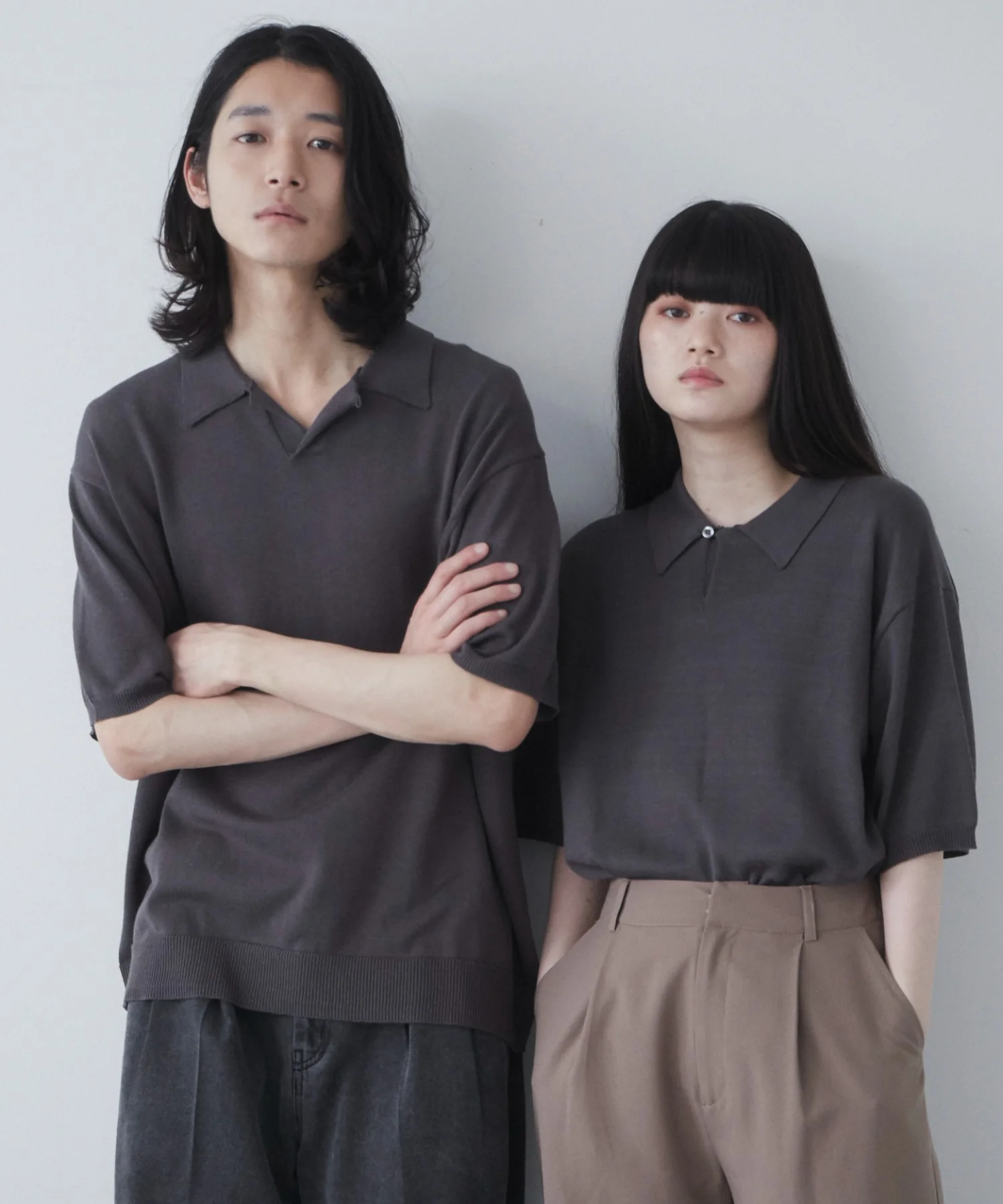 スキッパーニットポロ - Image 3