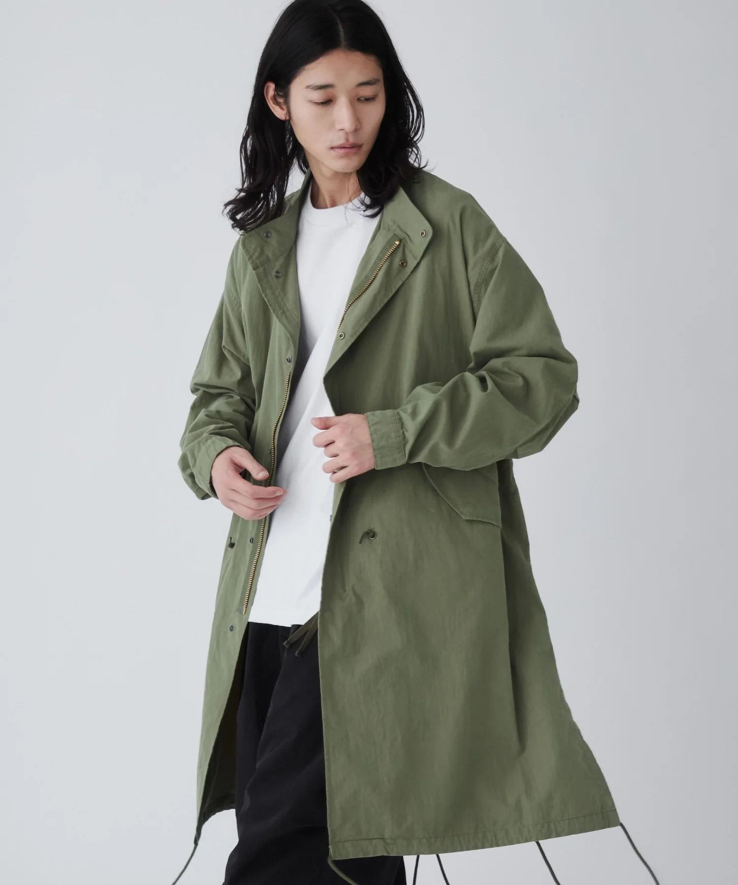 サイドスリットモッズコート - Image 4