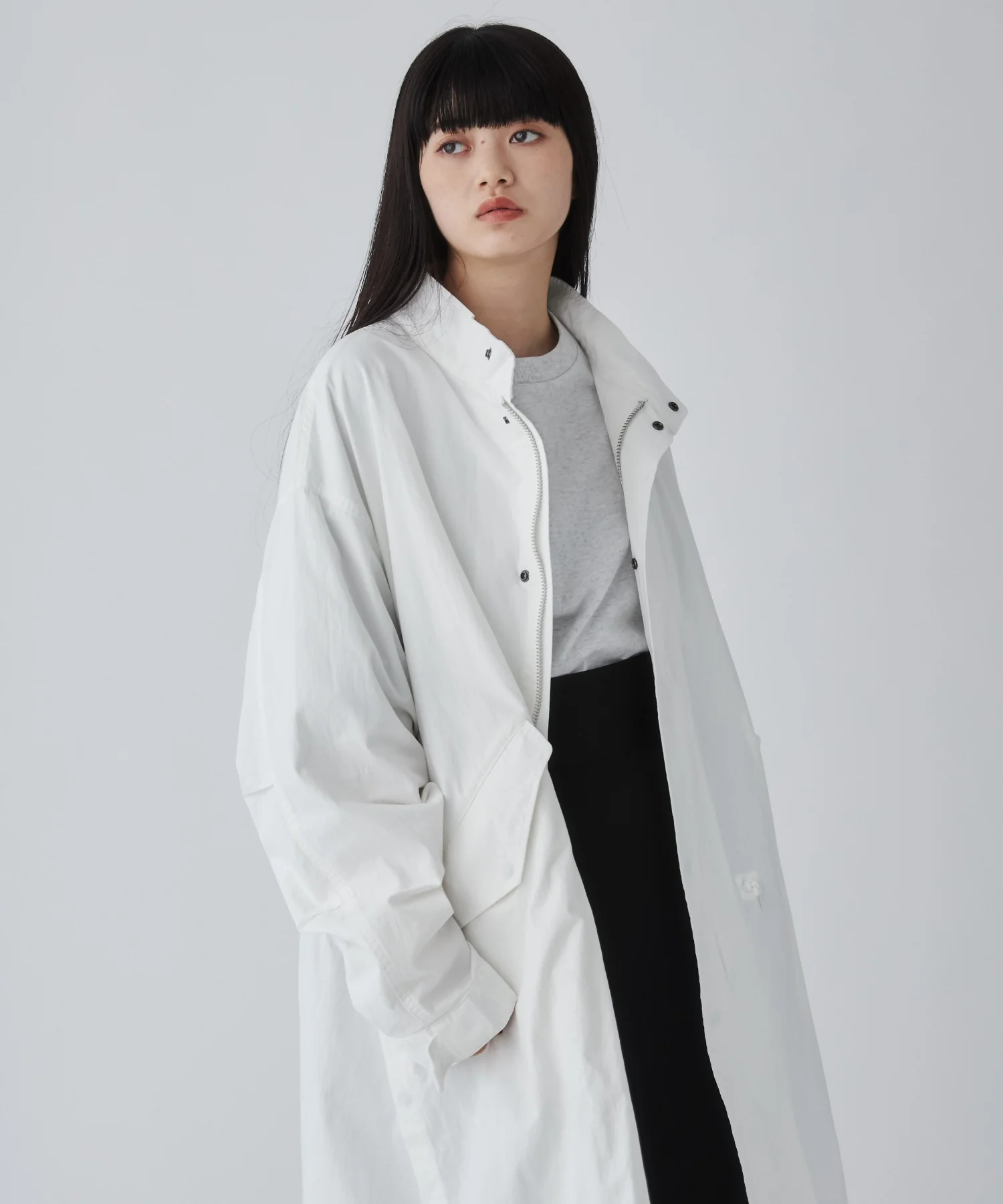 サイドスリットモッズコート - Image 40