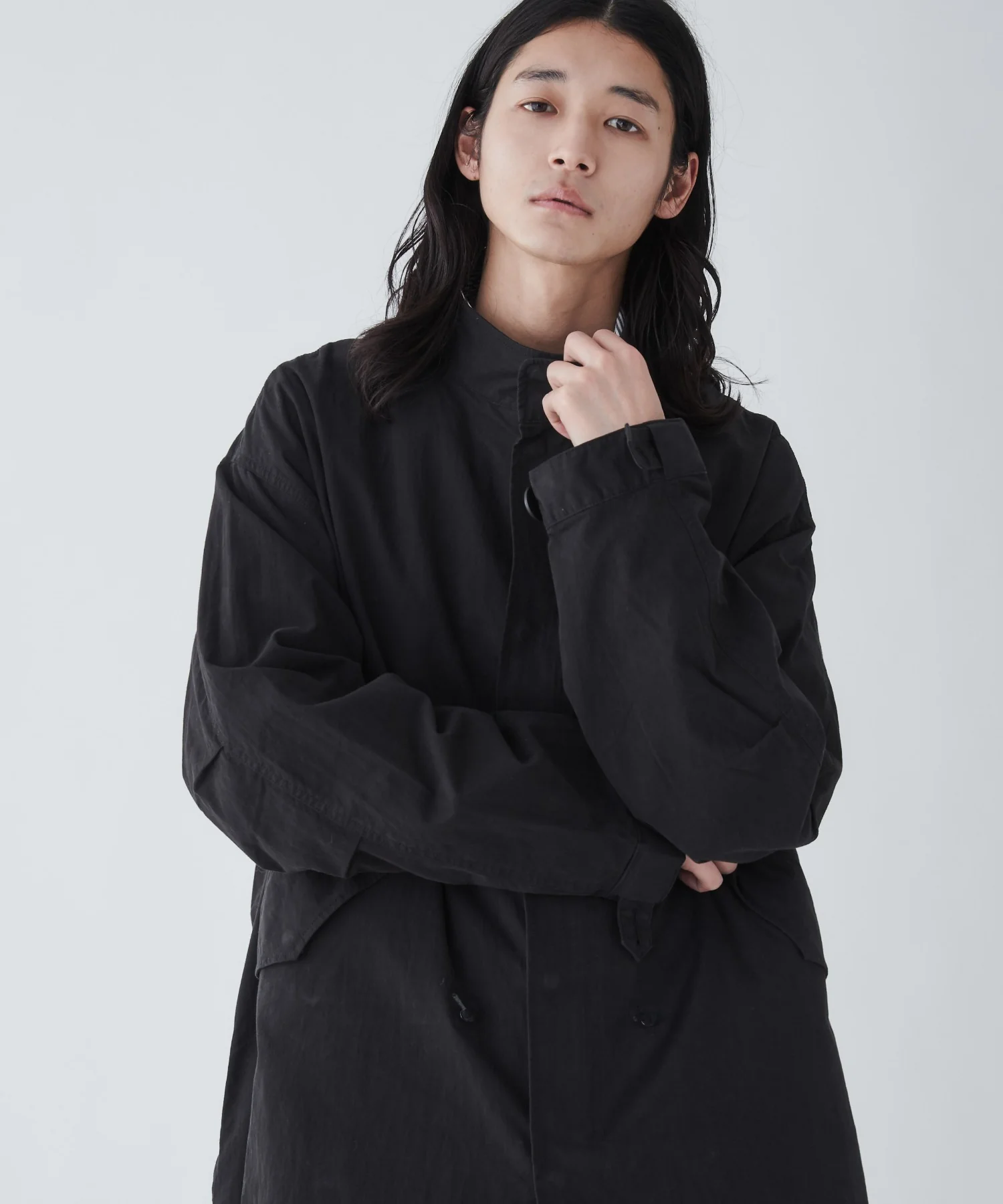 サイドスリットモッズコート - Image 44