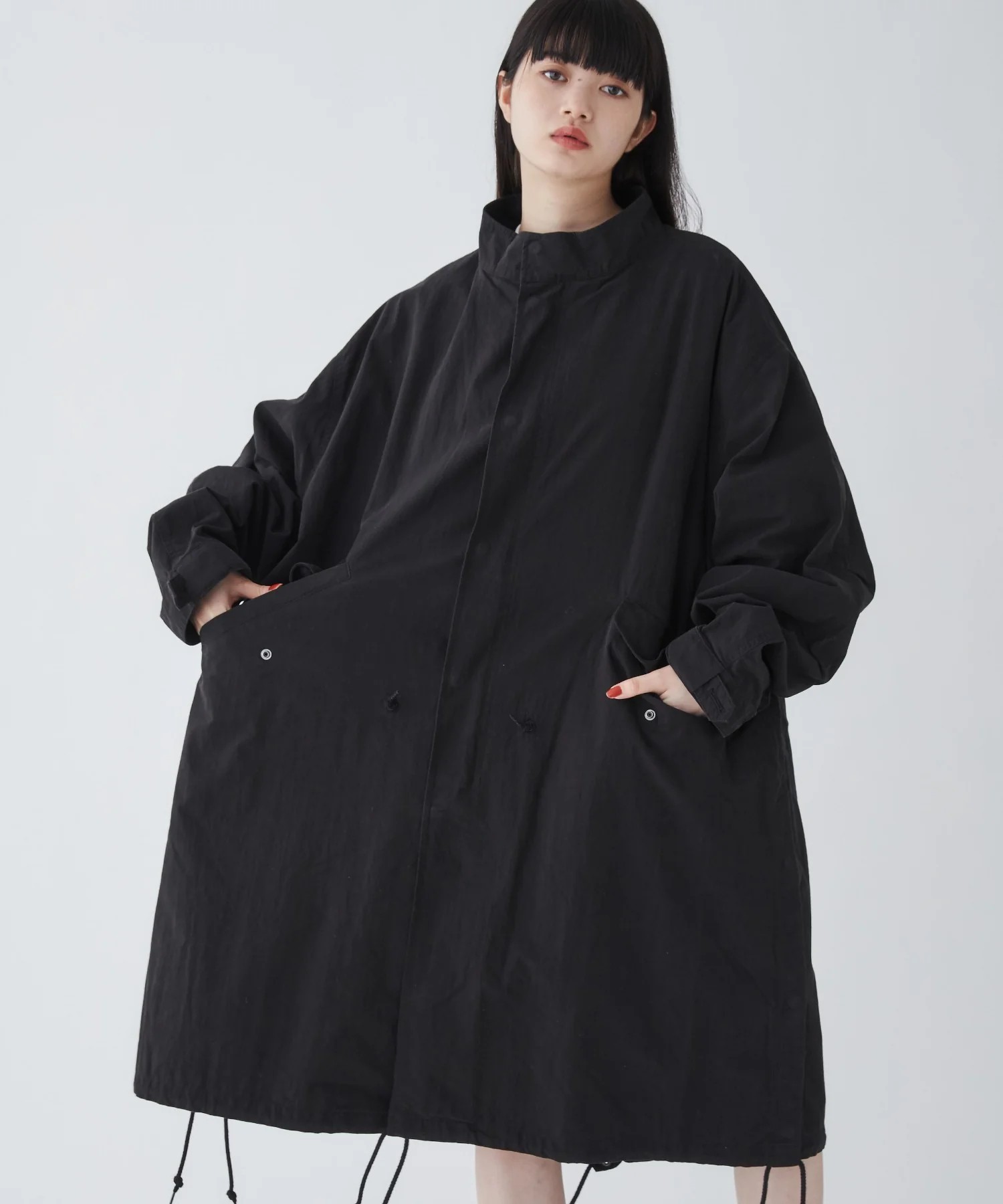 サイドスリットモッズコート - Image 7