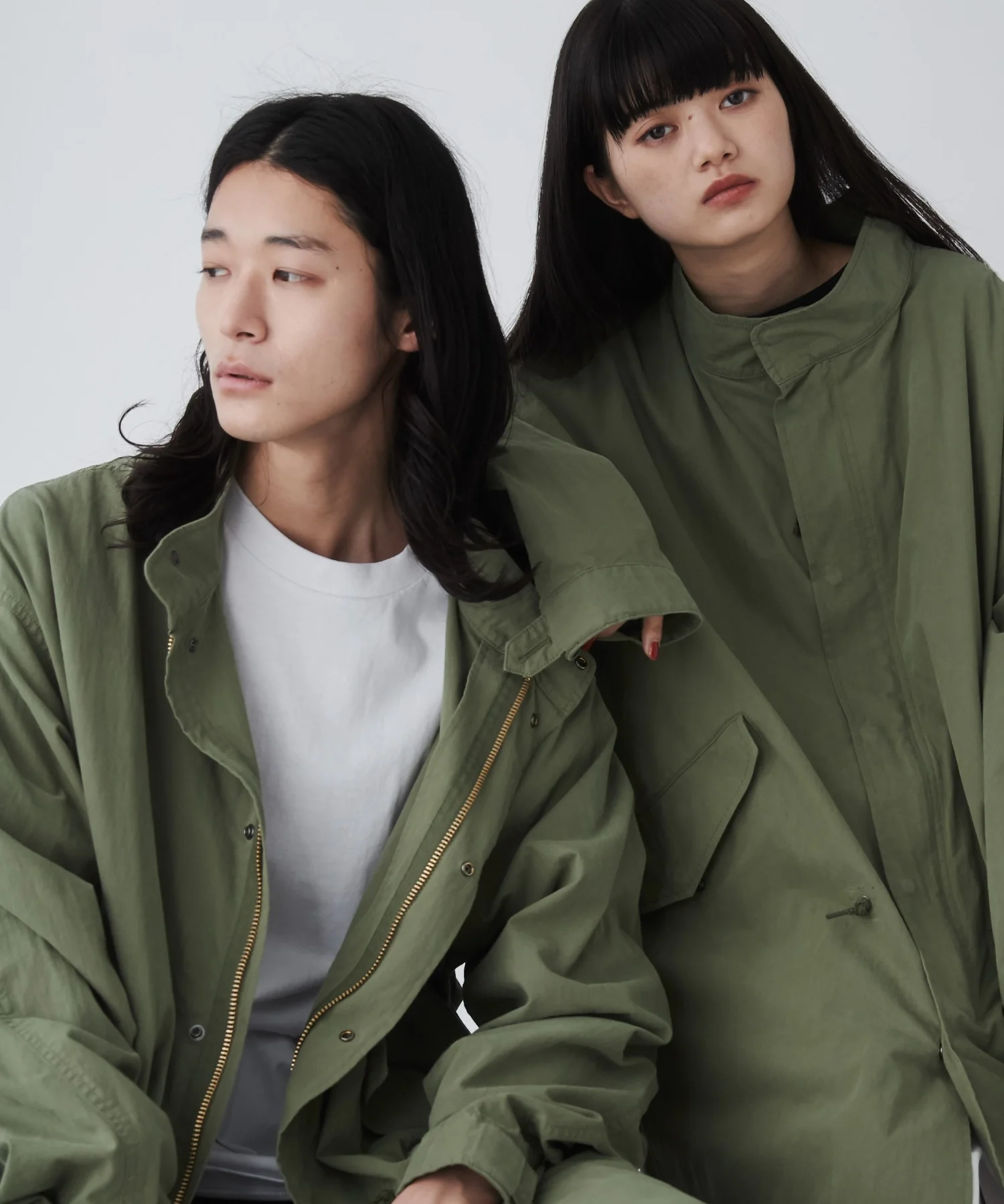 サイドスリットモッズコート - Image 8