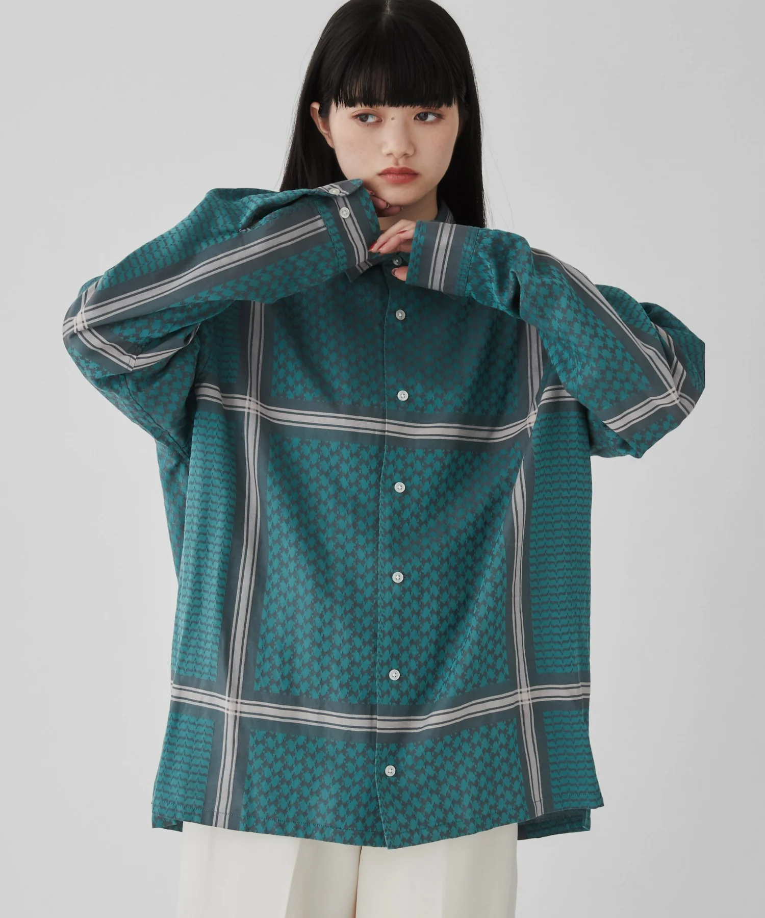 チェックパターンシャツ - Image 9