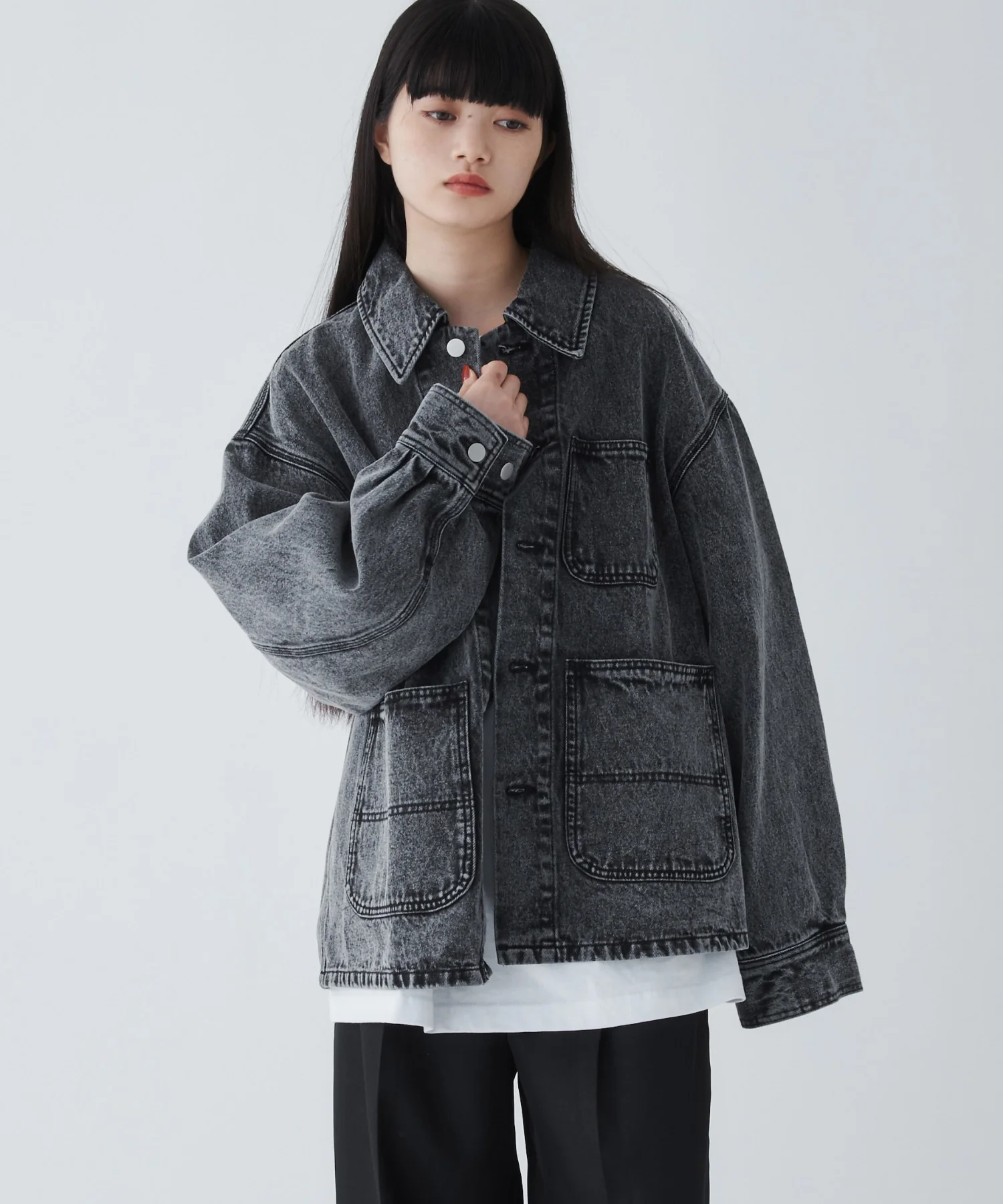 デニムカバーオール - Image 6