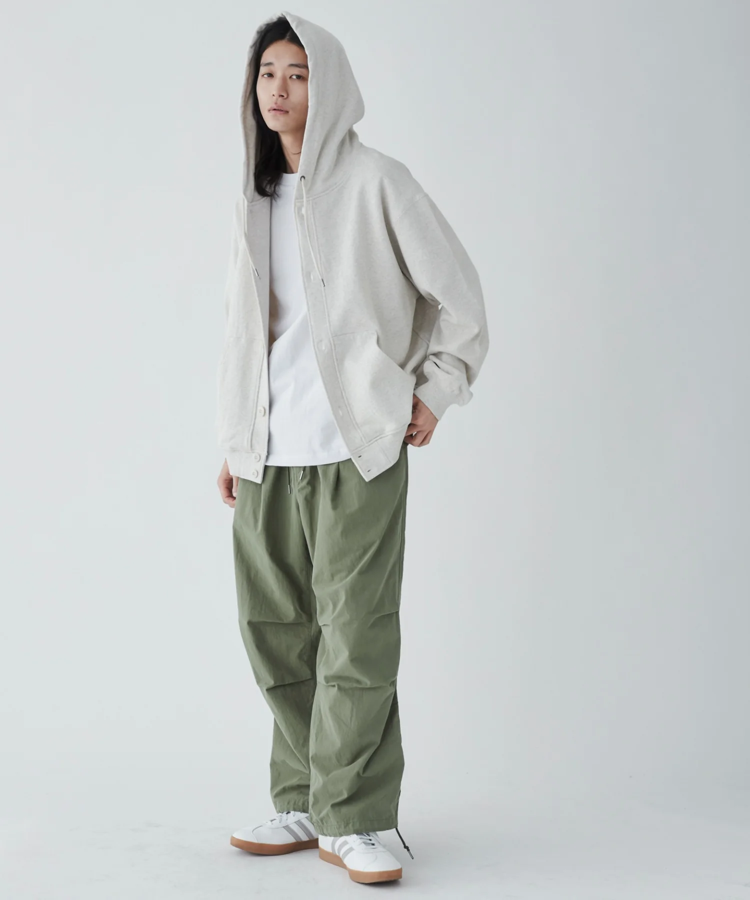 スウェットボタンカーディガン - Image 15