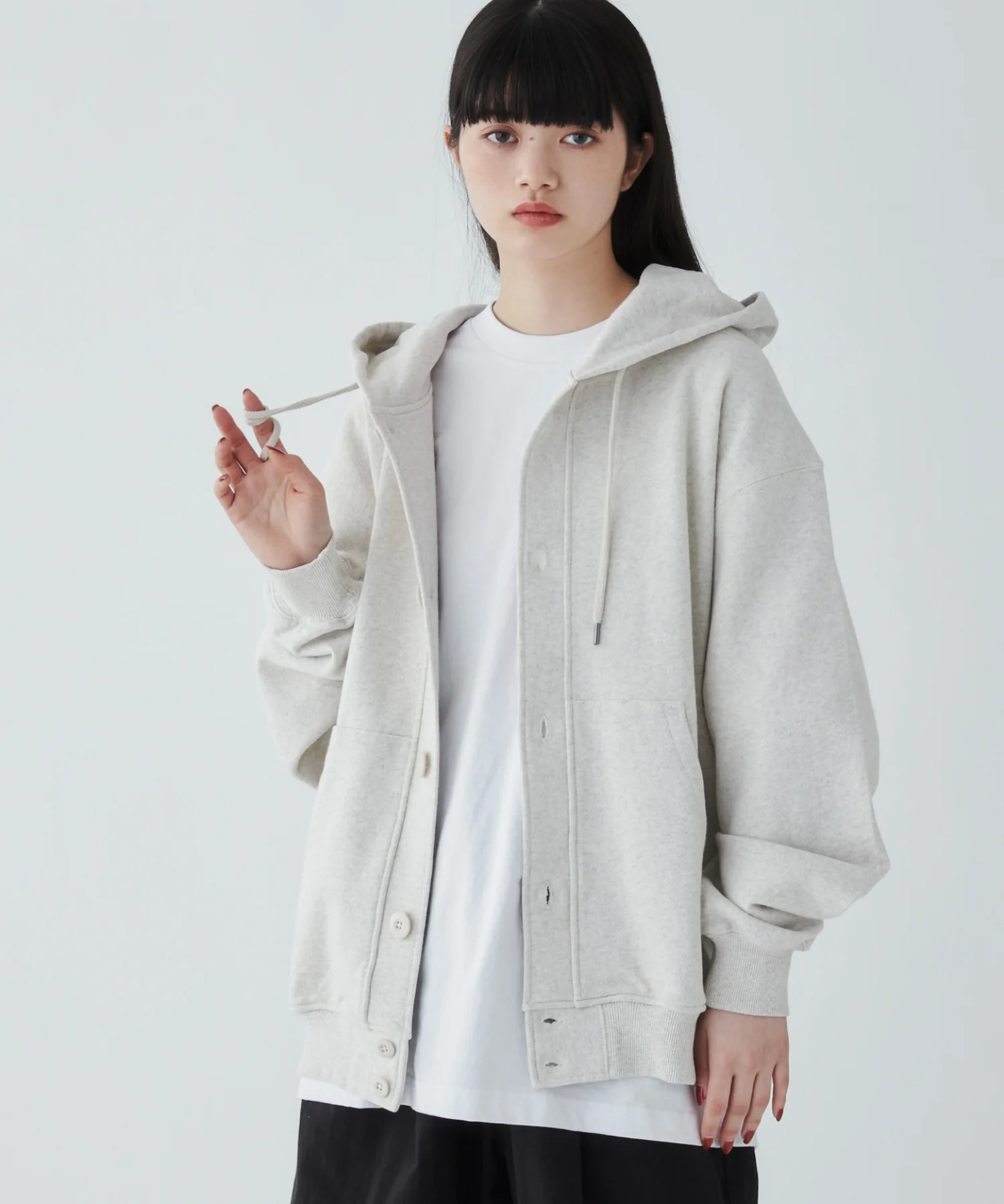 スウェットボタンカーディガン - Image 18