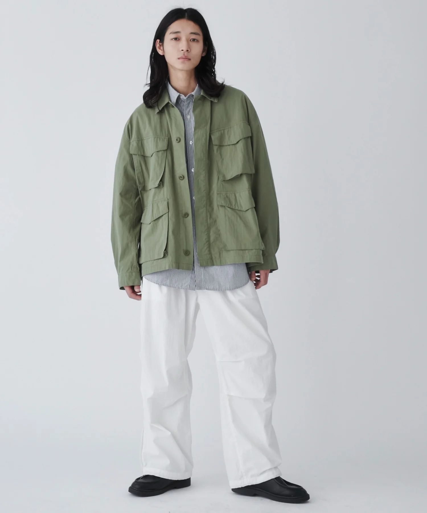 サイドスリットパラシュートパンツ - Image 8