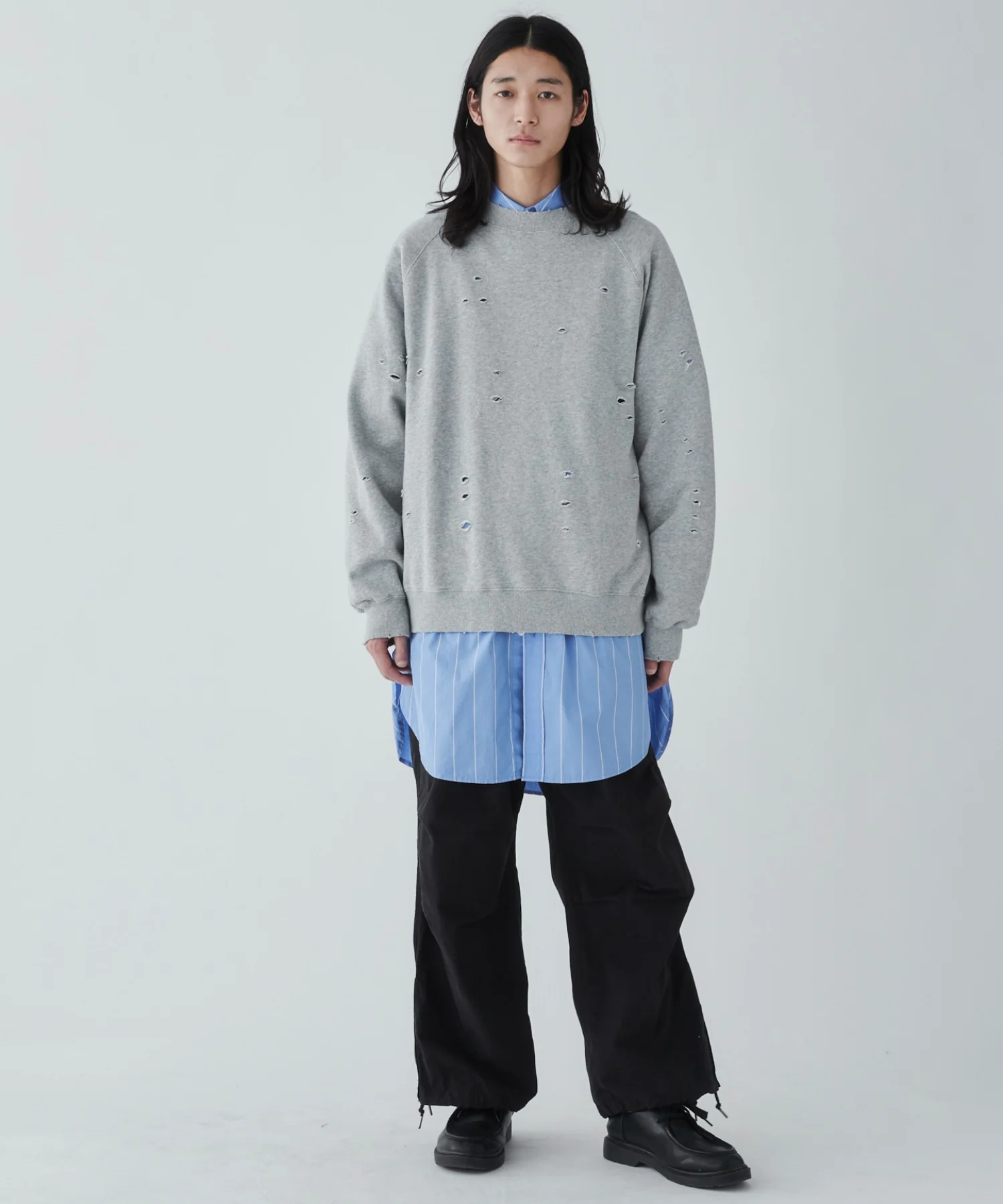 ダメージプルオーバースウェット - Image 20