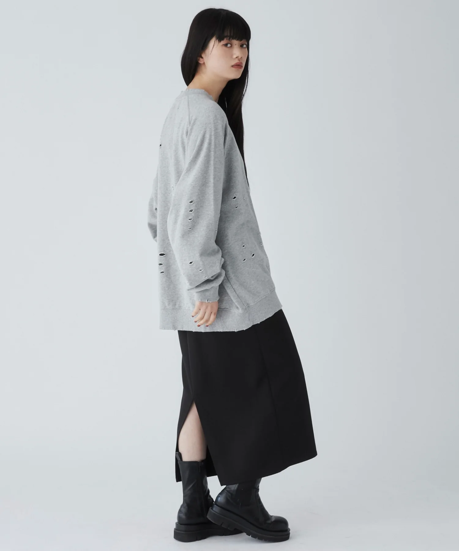ダメージプルオーバースウェット - Image 6