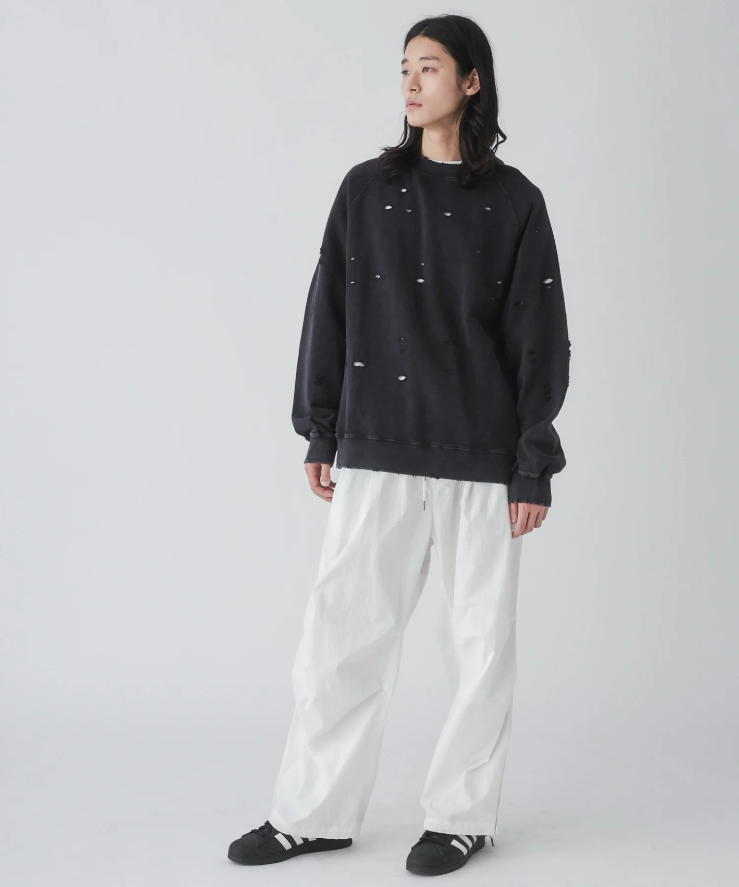 ダメージプルオーバースウェット - Image 7