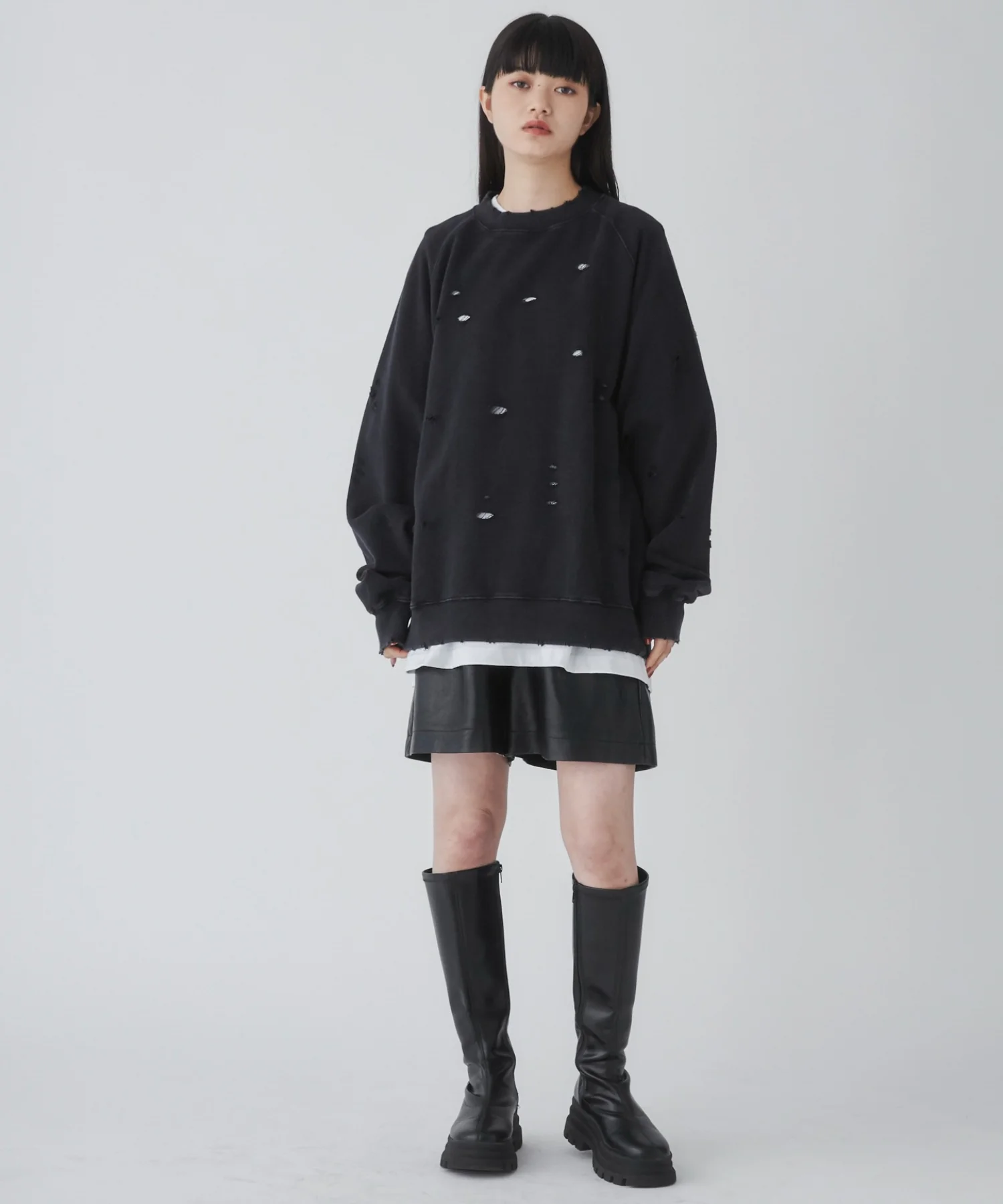 ダメージプルオーバースウェット - Image 8