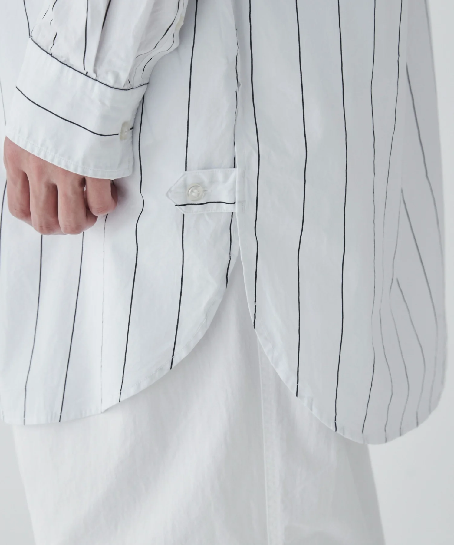 ストライプロングシャツ - Image 10