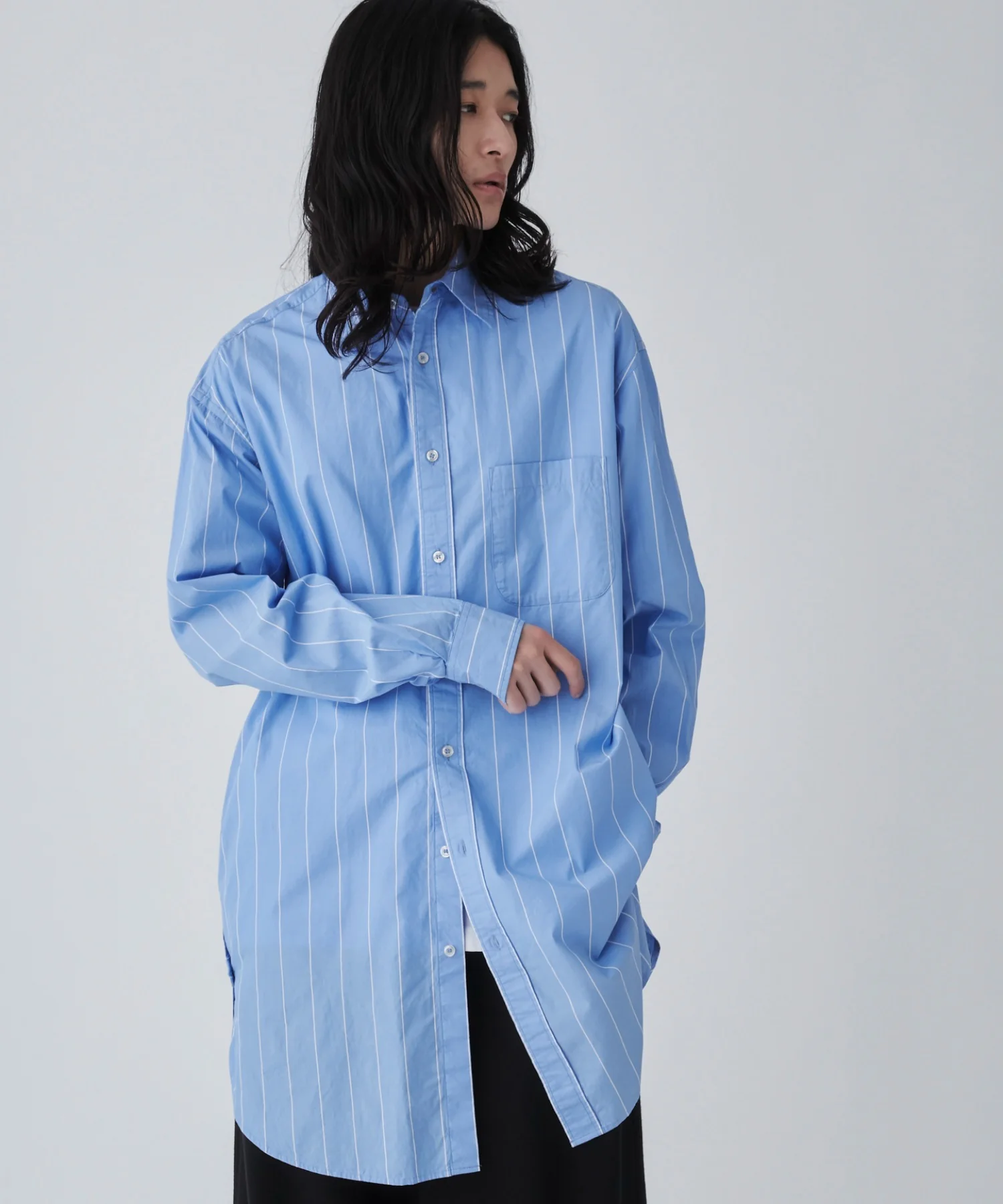 ストライプロングシャツ - Image 13