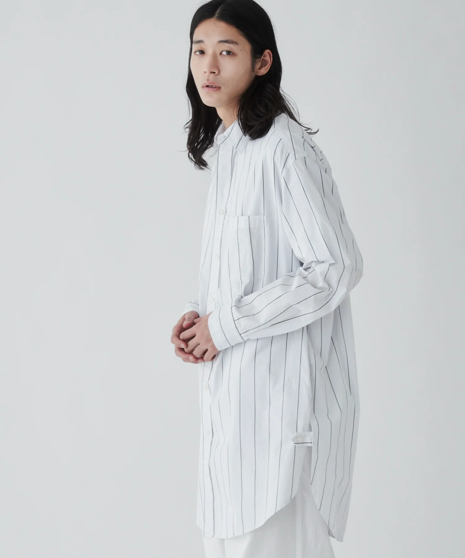 ストライプロングシャツ - Image 23