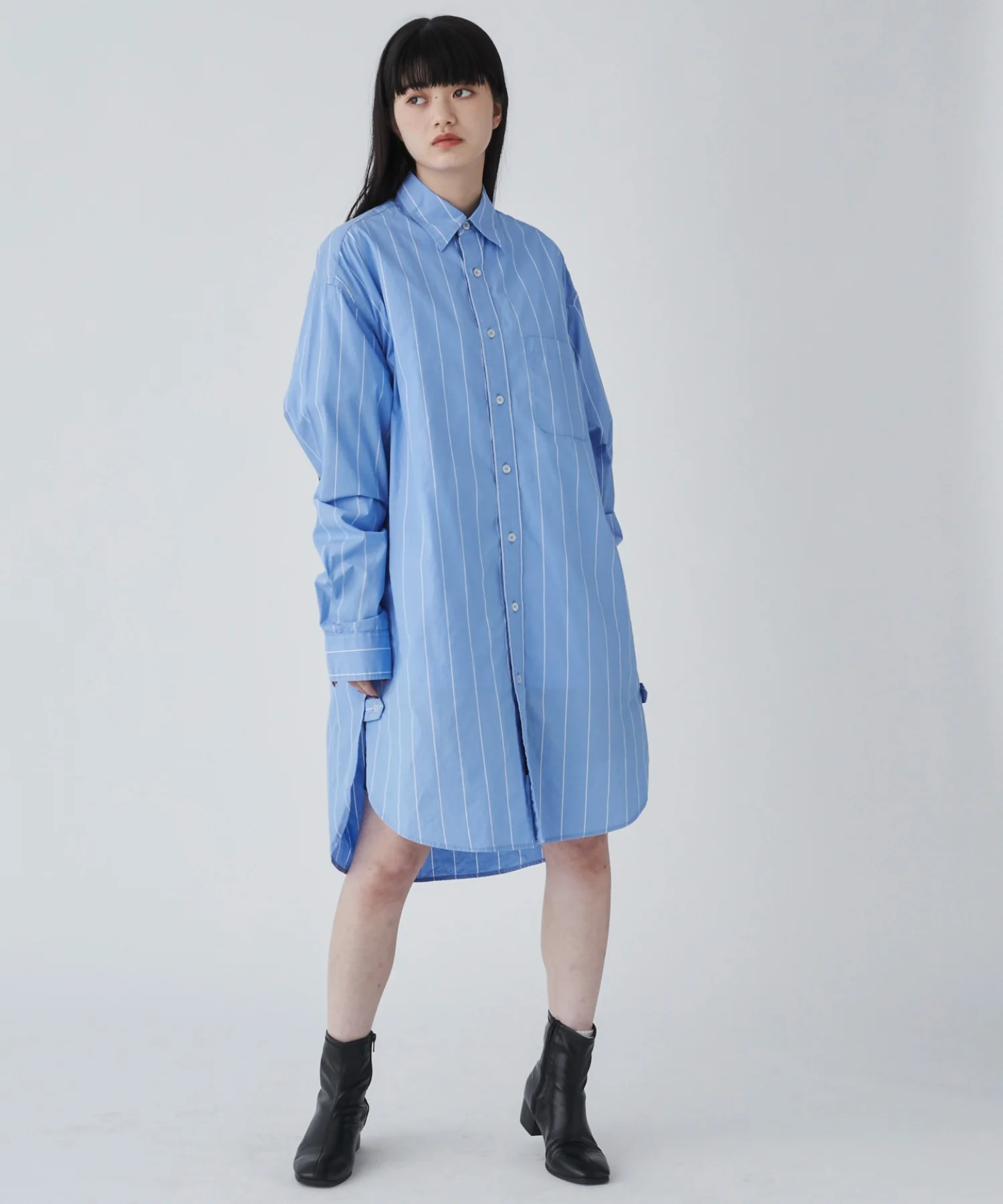 ストライプロングシャツ - Image 5
