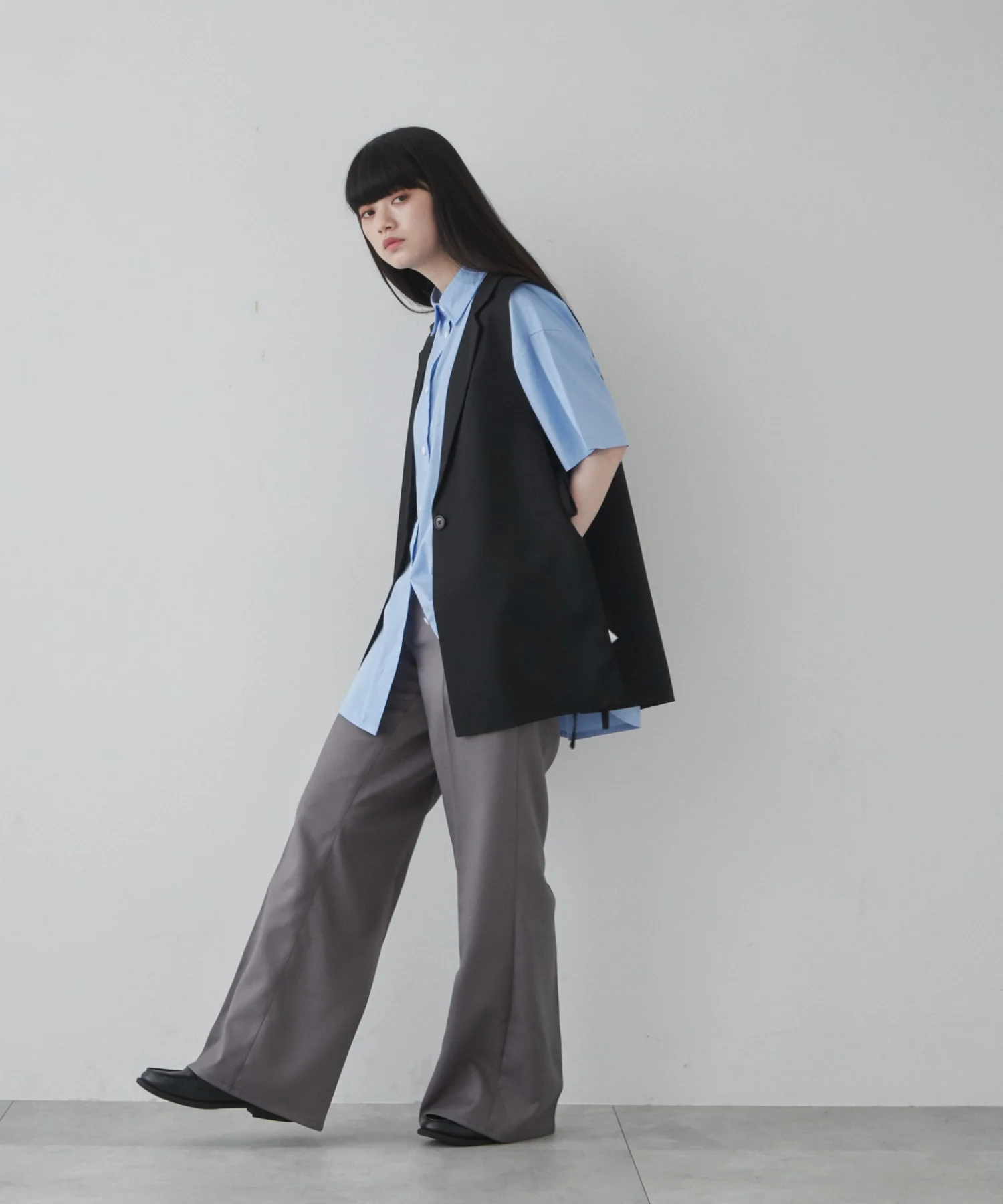 ルーズフィットフレアトラウザー - Image 17