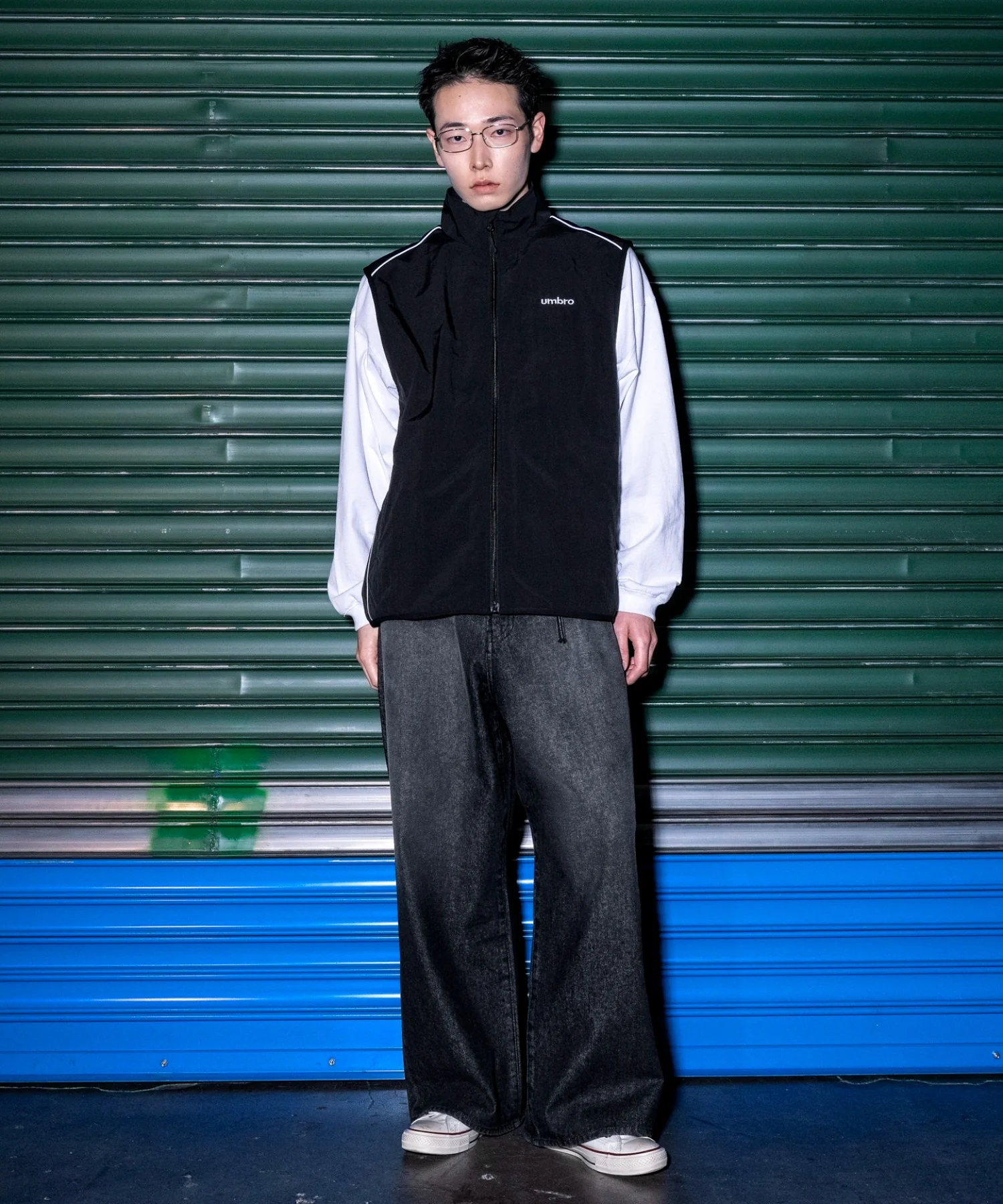 別注UMBROナイロンベスト - Image 4