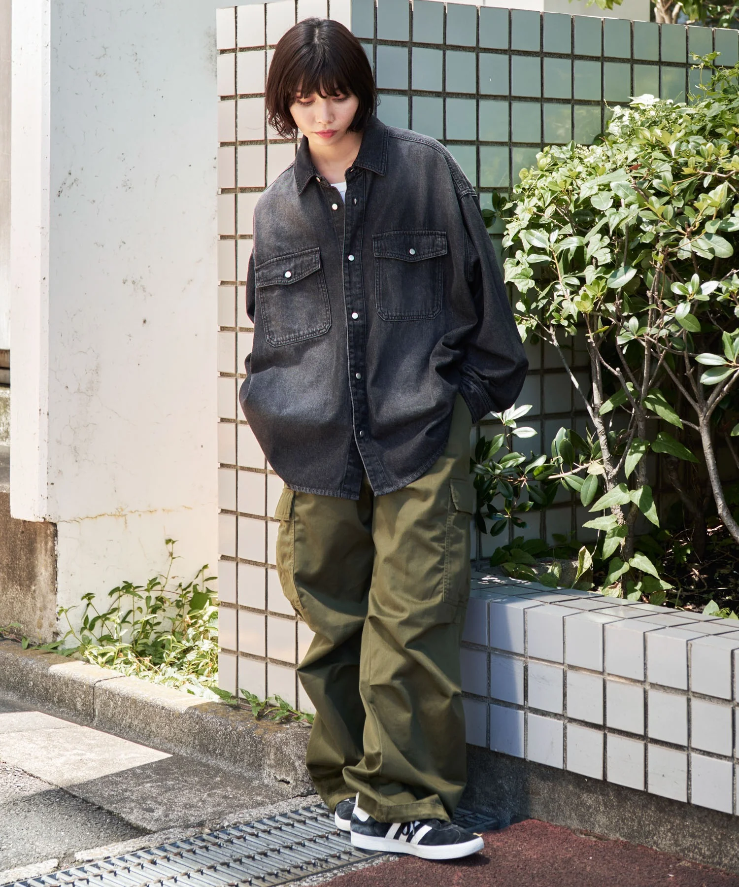 デニムBIGシャツ(LS) - Image 6