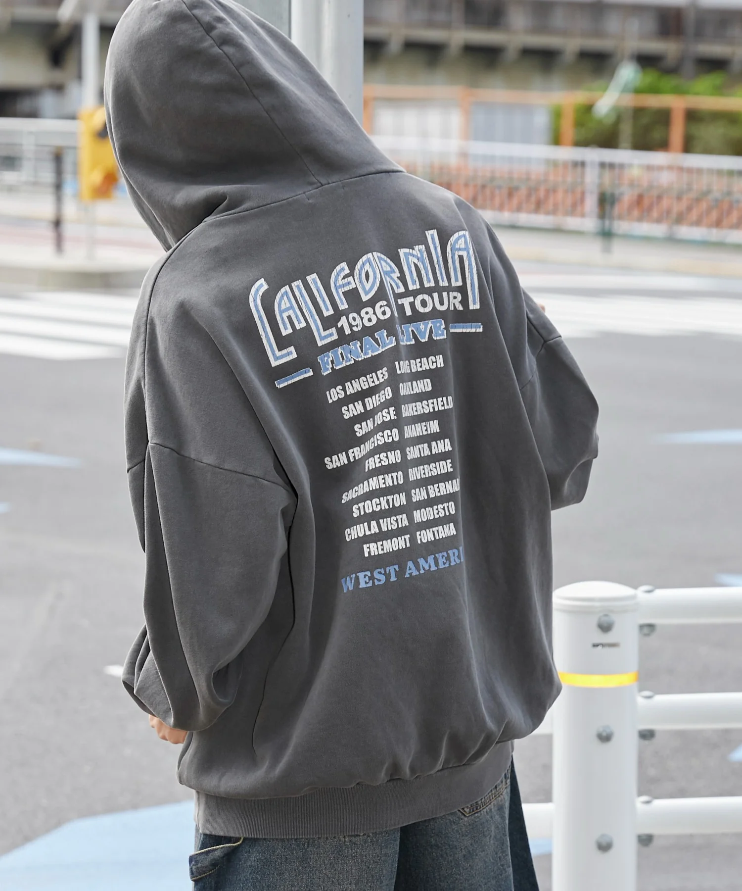 ピグメントグラフィックプルパーカー - Image 36