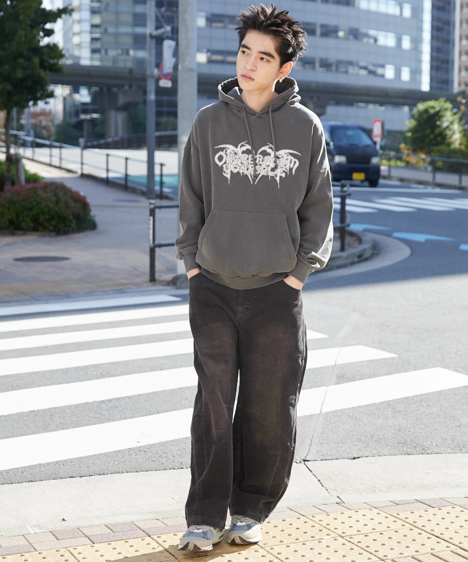 ピグメントグラフィックプルパーカー - Image 41