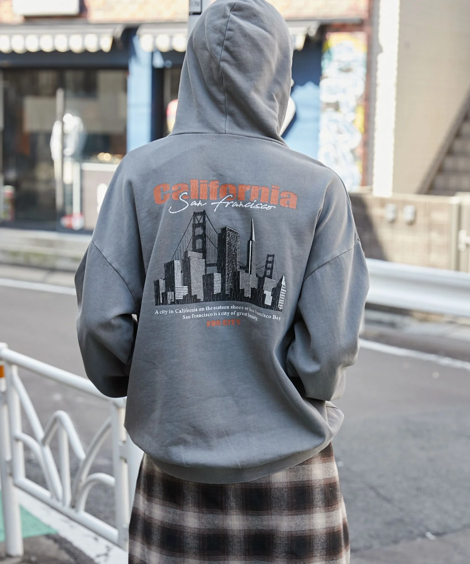 ピグメントグラフィックプルパーカー - Image 44