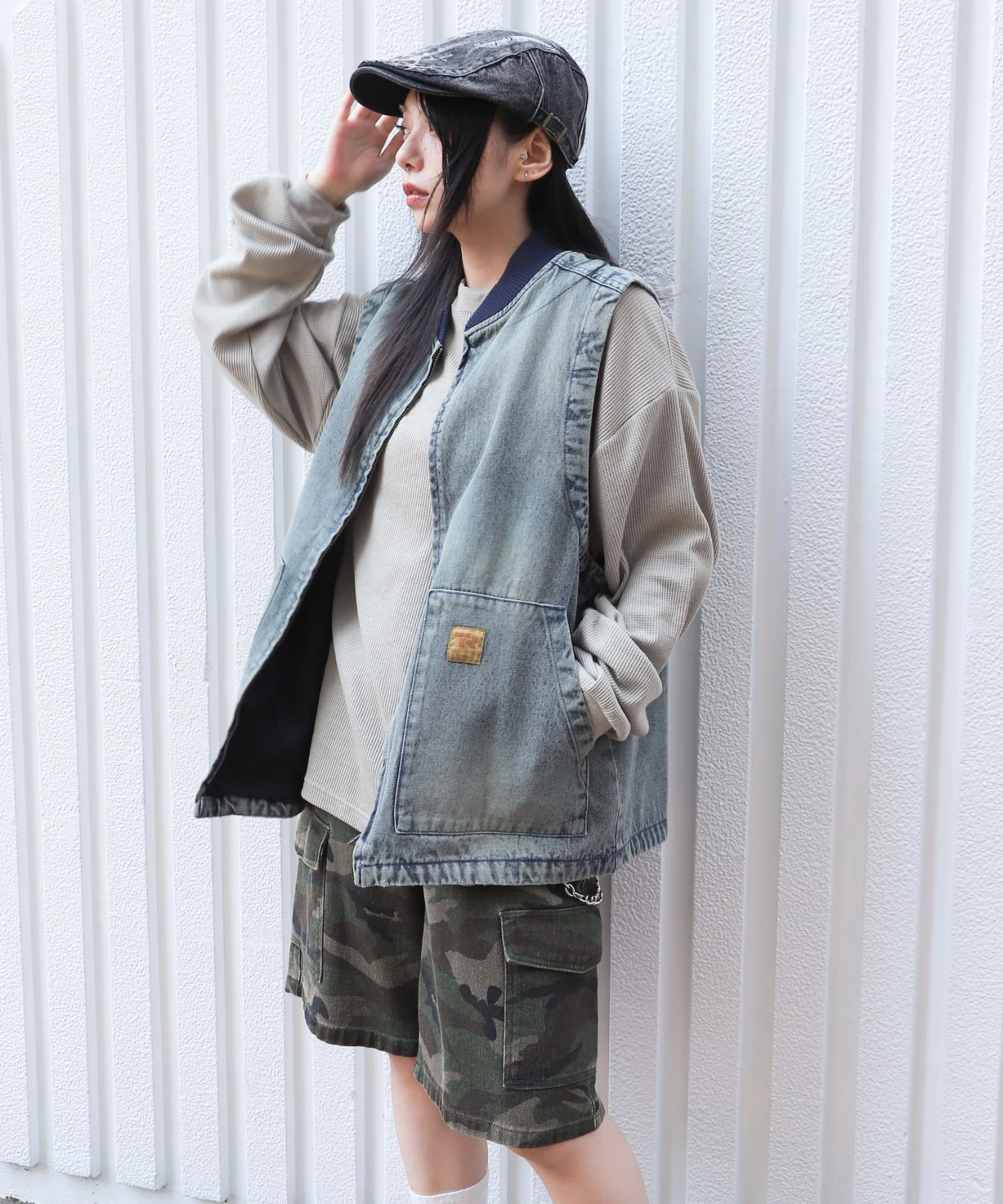 ワーカーズデニムベスト - Image 15