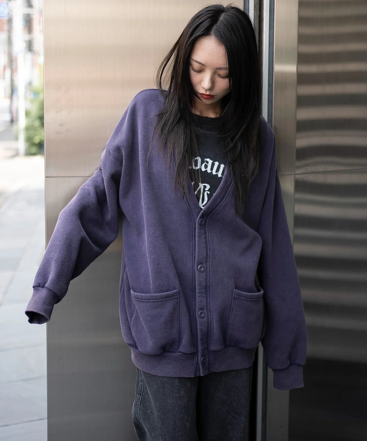 ケミカルスウェットカーディガン - Image 17