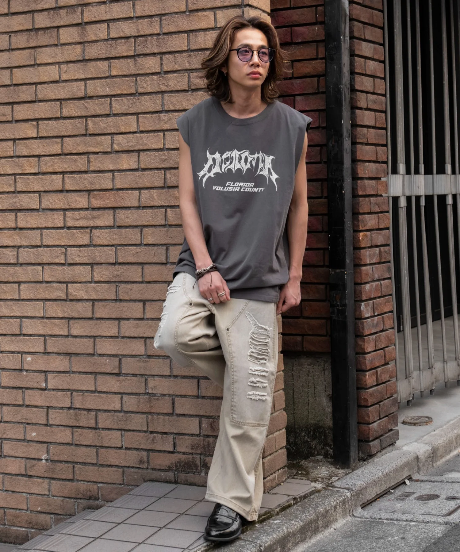 ヴィンテージライクグラフィックノースリーブ - Image 19