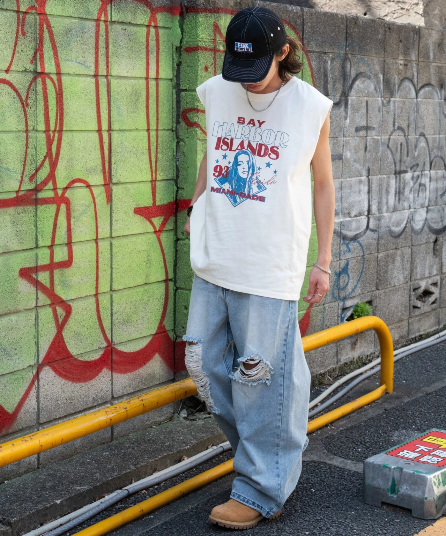 ヴィンテージライクグラフィックノースリーブ - Image 26