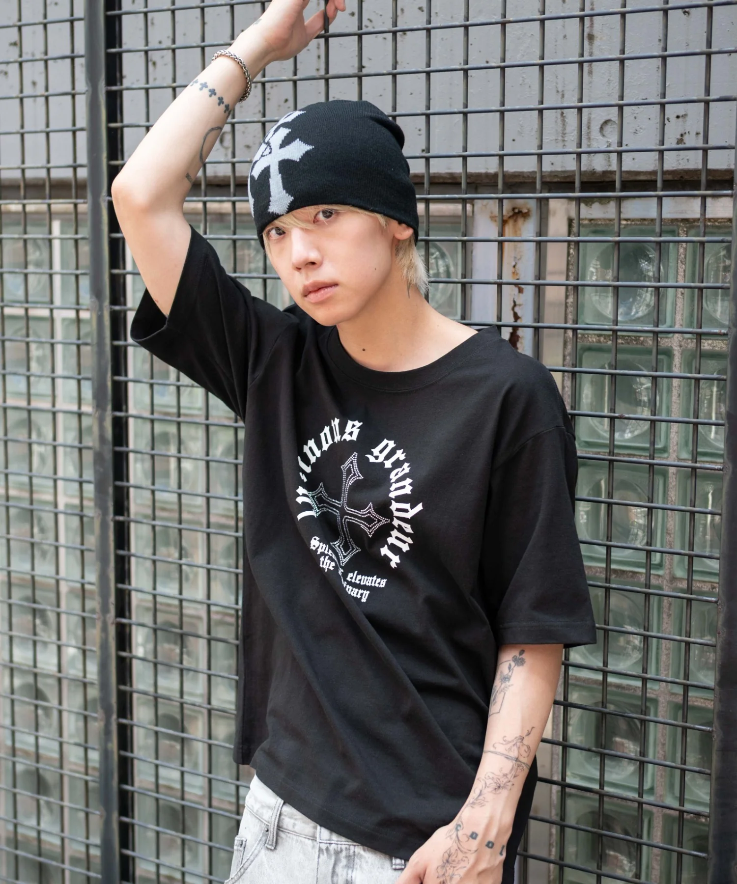 ラインストーンルーズネックT(SS) - Image 19