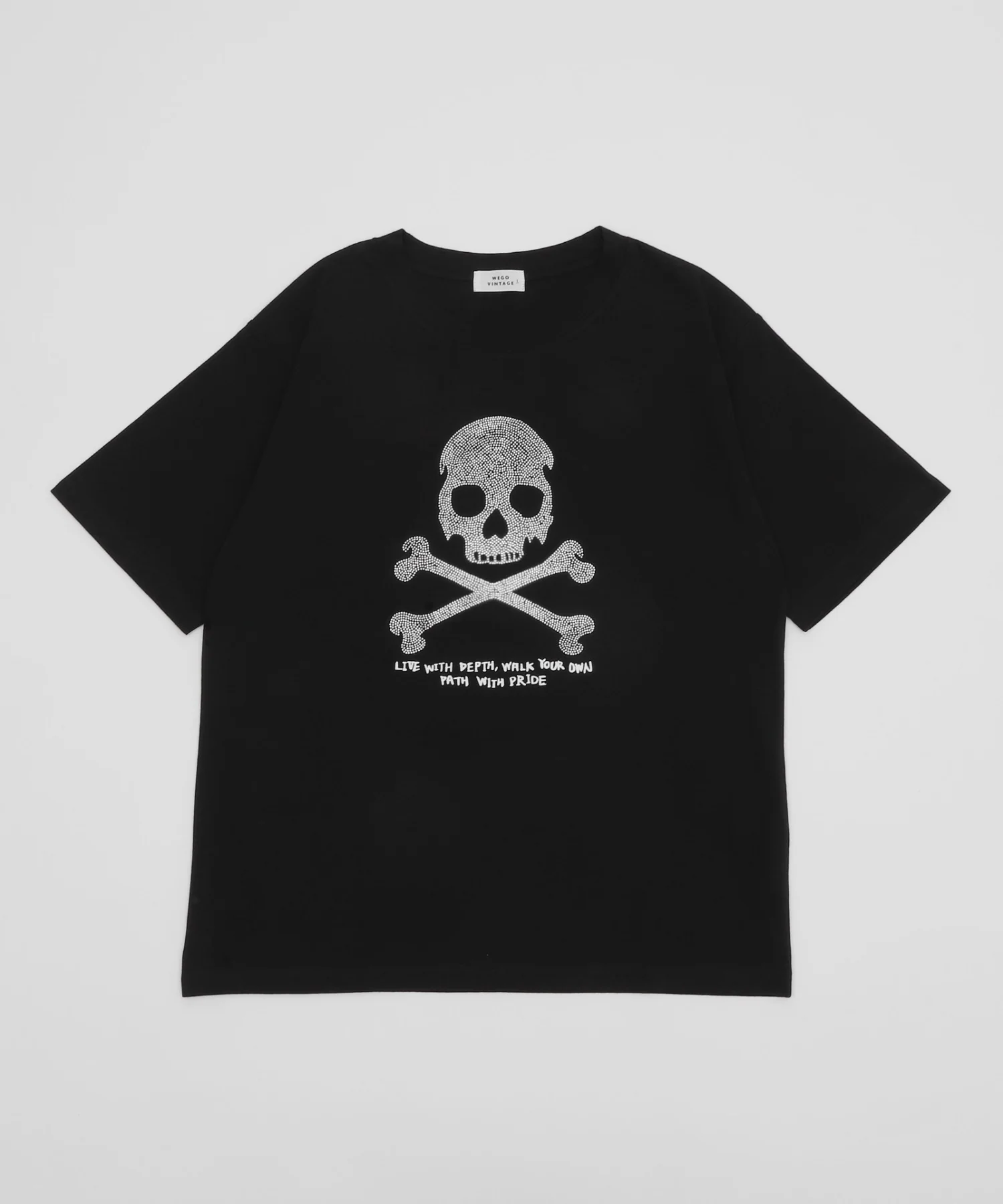 ラインストーンルーズネックT(SS) - Image 23