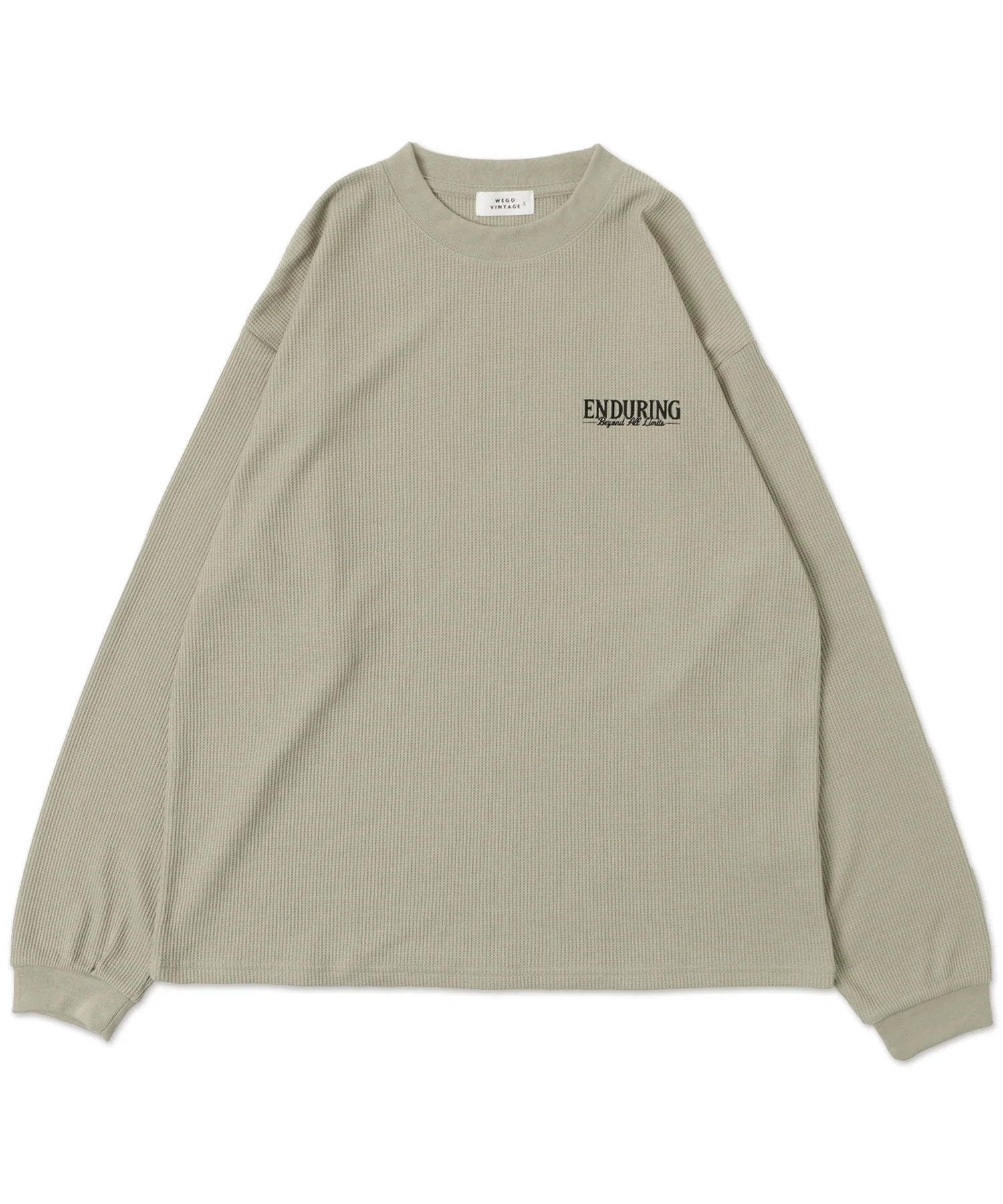 ワッフルグラフィックT(LS) - Image 43