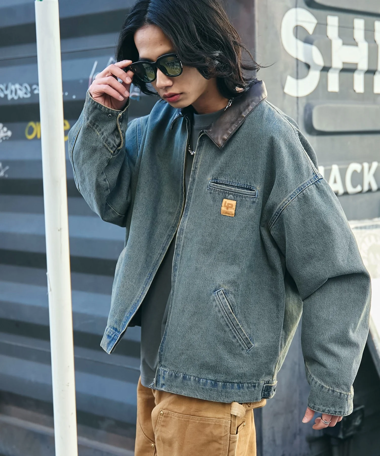 ワーカーズデニムZIPジャケット - Image 13