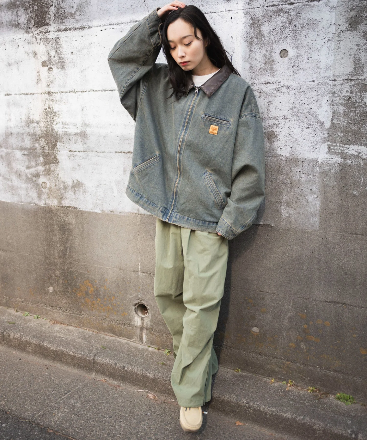ワーカーズデニムZIPジャケット - Image 4